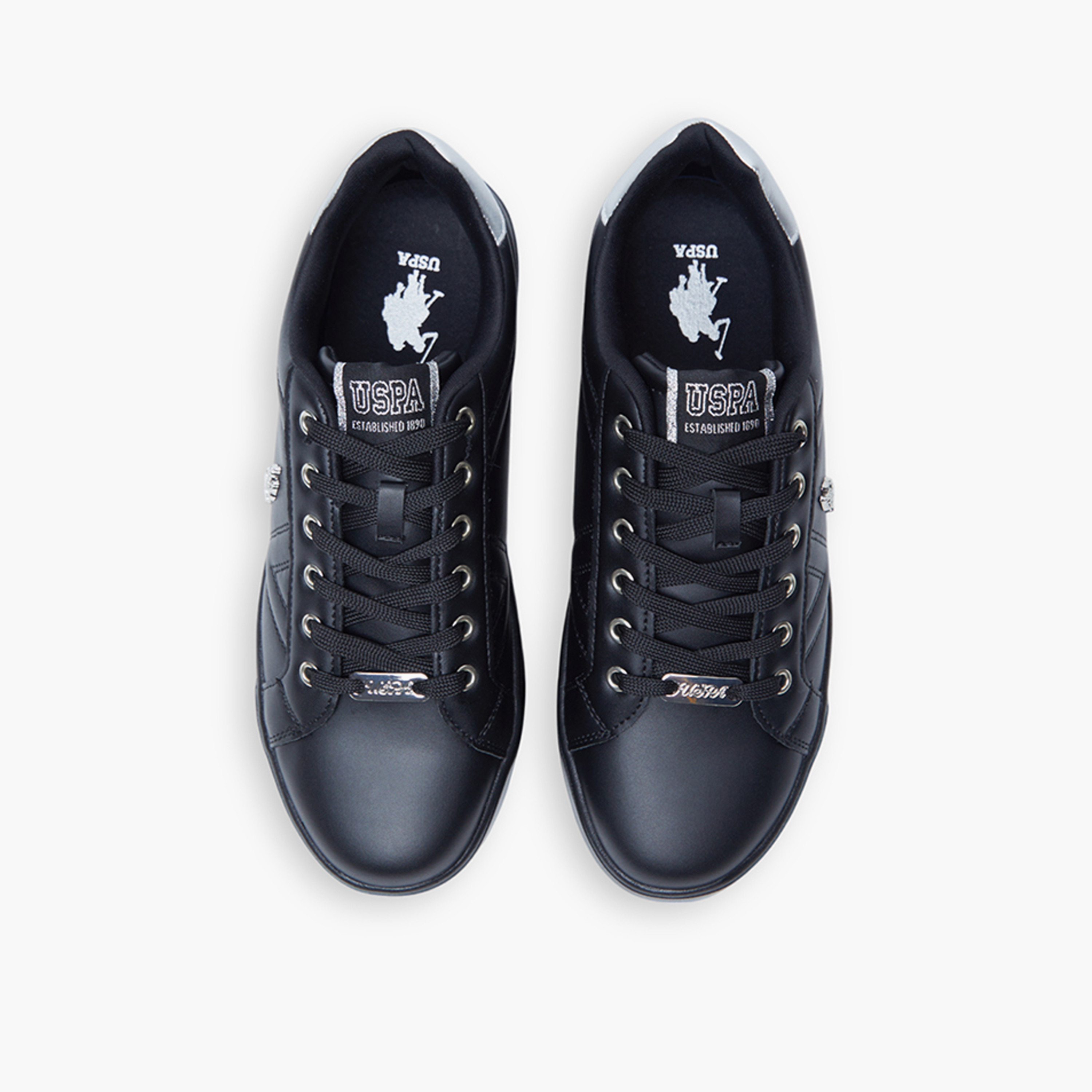 يو اس بولو اسن- حذاء رياضي برباط كاحل منخفض للنساء | EXXY-GLB-5FX-women-shoes-sneakers-image-4