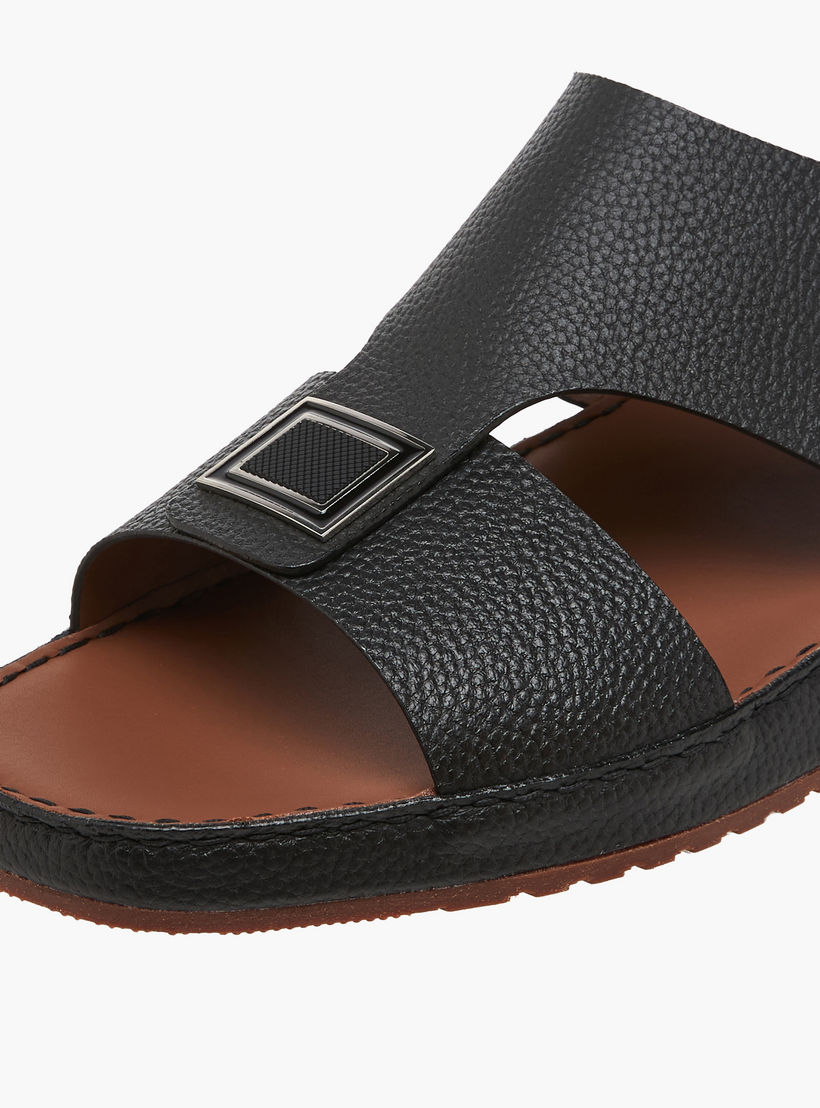 صندل عربي جلد بارز الملمس للرجال من دوتشيني-men-shoes-sandals-image-4