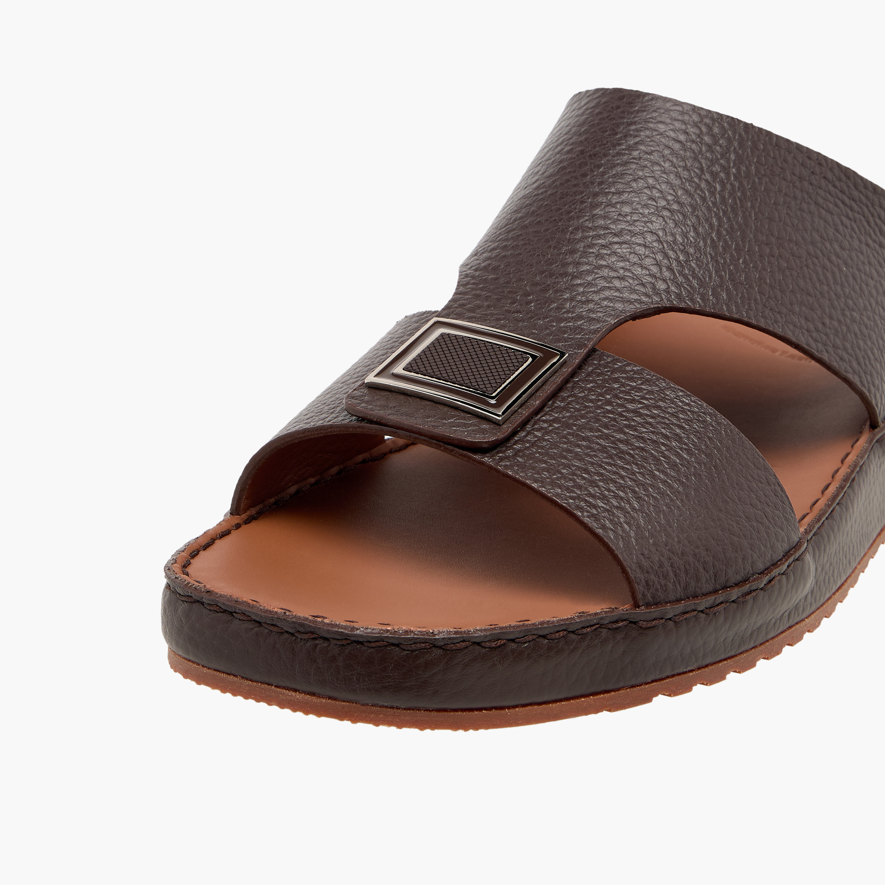 صندل عربي جلد بارز الملمس للرجال من دوتشيني-men-shoes-sandals-image-4
