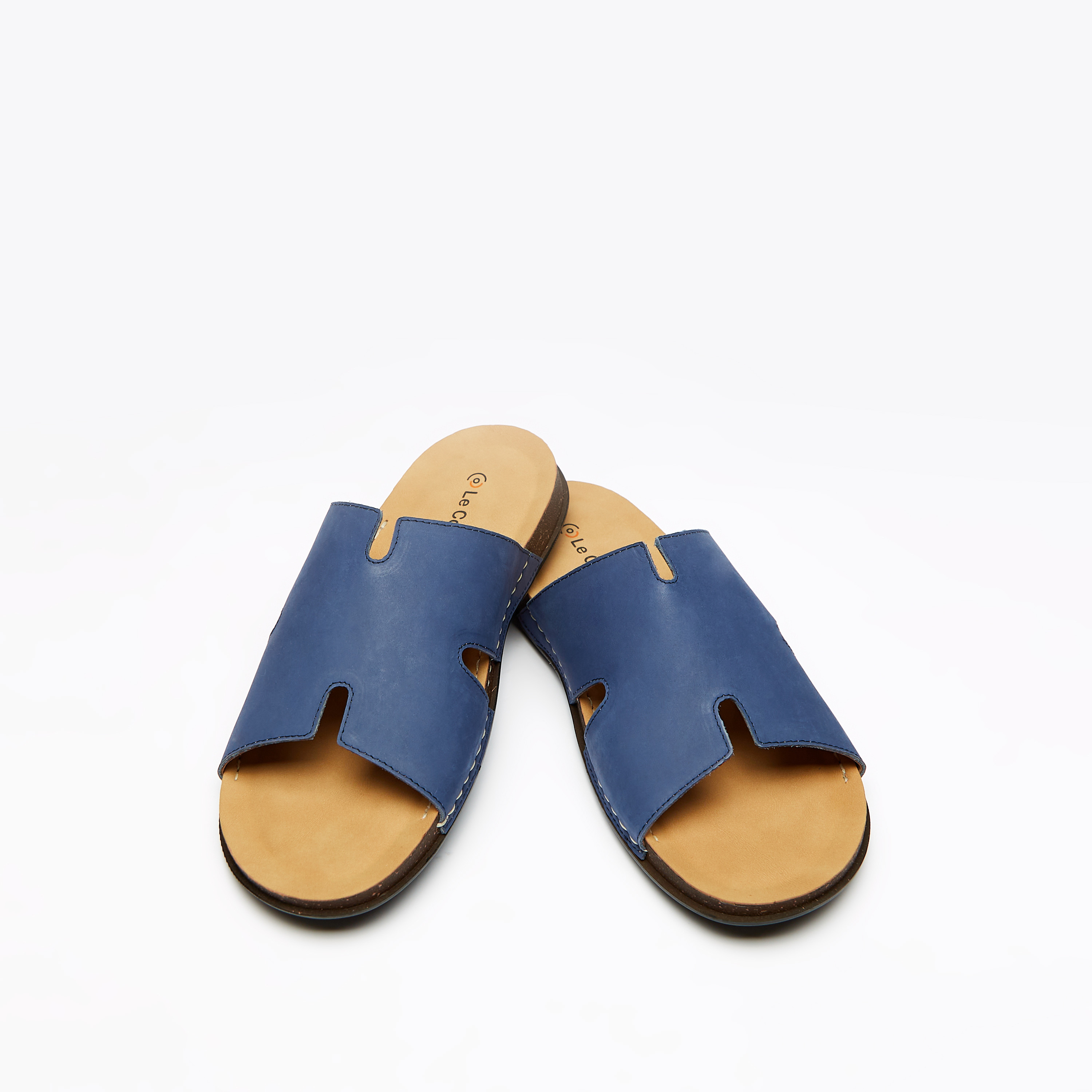 صندل سادة سهل الارتداء بمقدمة مستديرة من لو كونفورت-men-shoes-sandals-image-3
