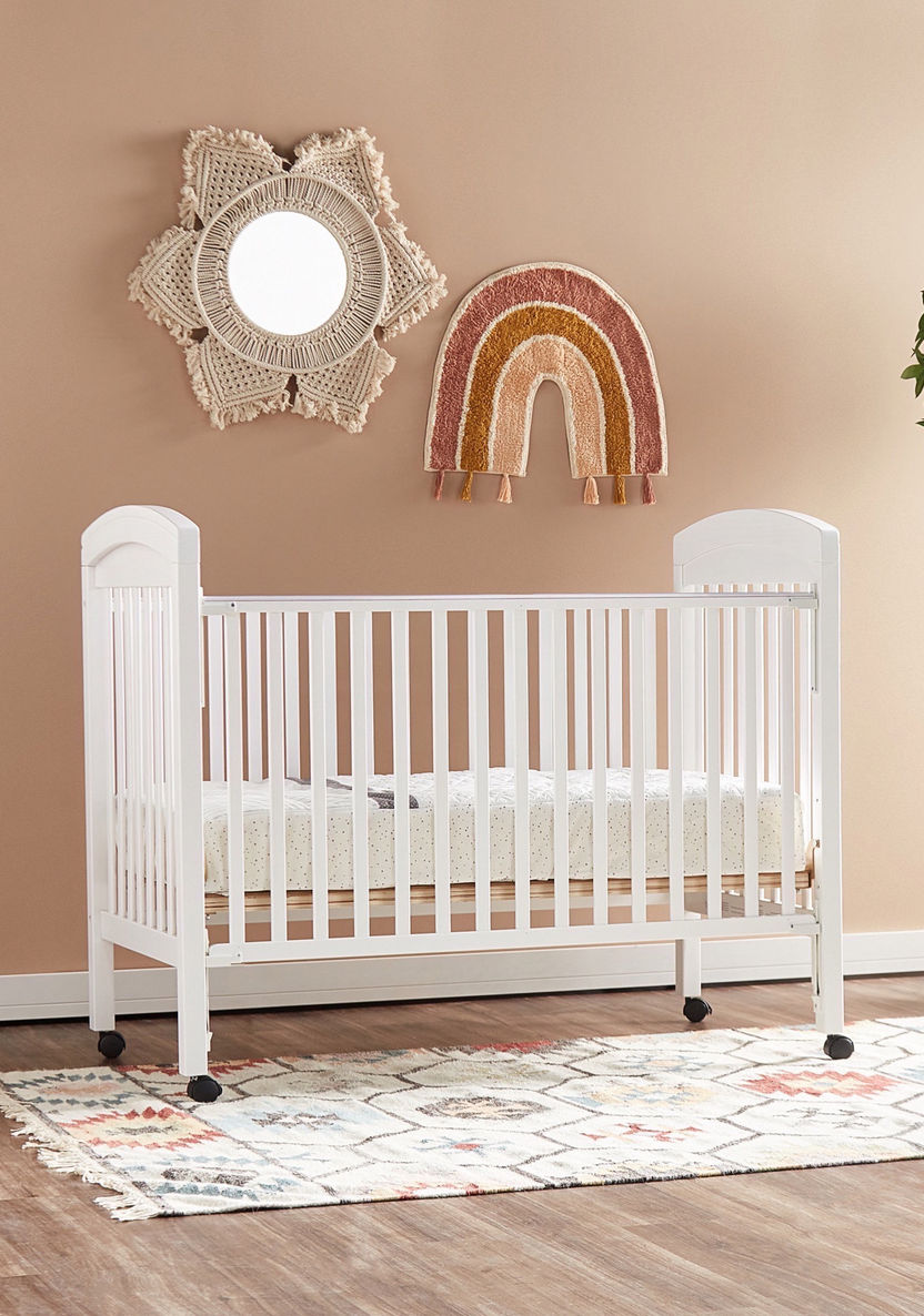 Buy Juniors Magaret Wooden Adjustable Height Crib for Babies