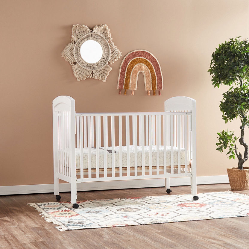 Juniors Magaret Wooden Adjustable Height Crib-Baby Cribs-image-1