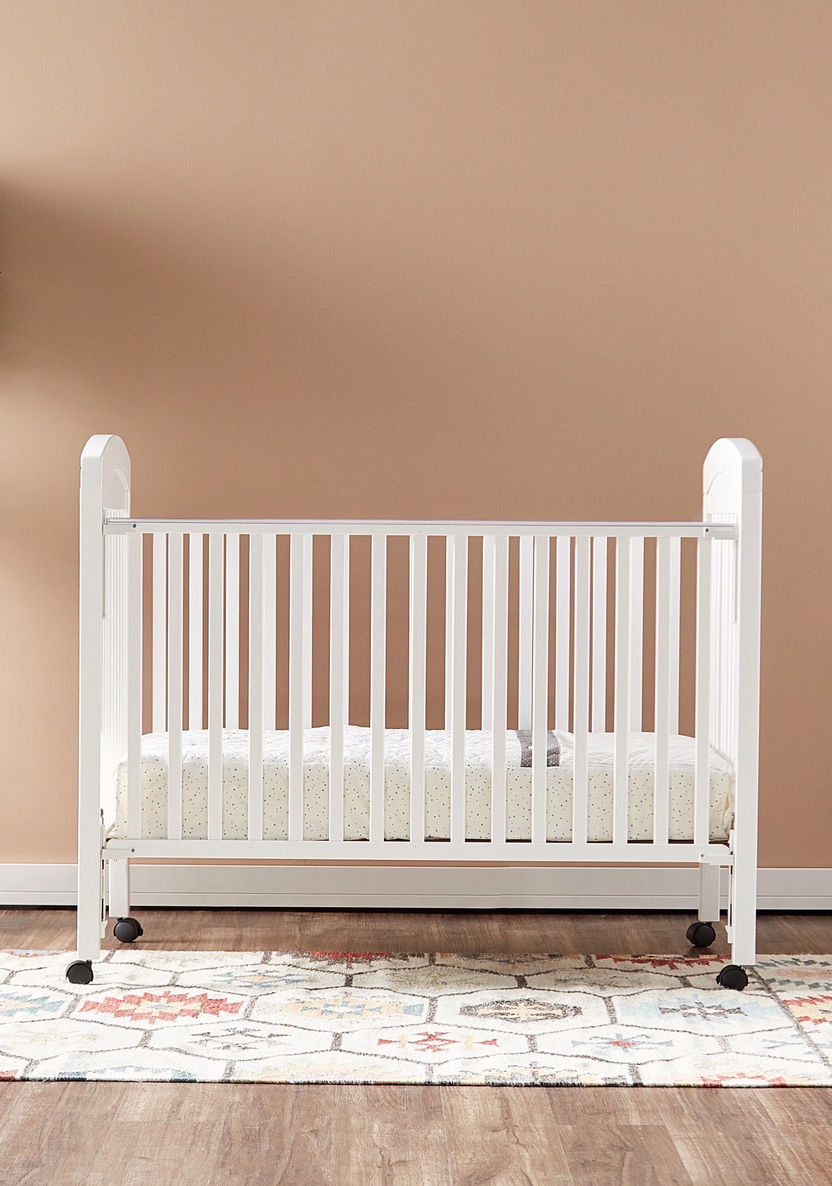 Juniors Magaret Wooden Adjustable Height Crib-Baby Cribs-image-2
