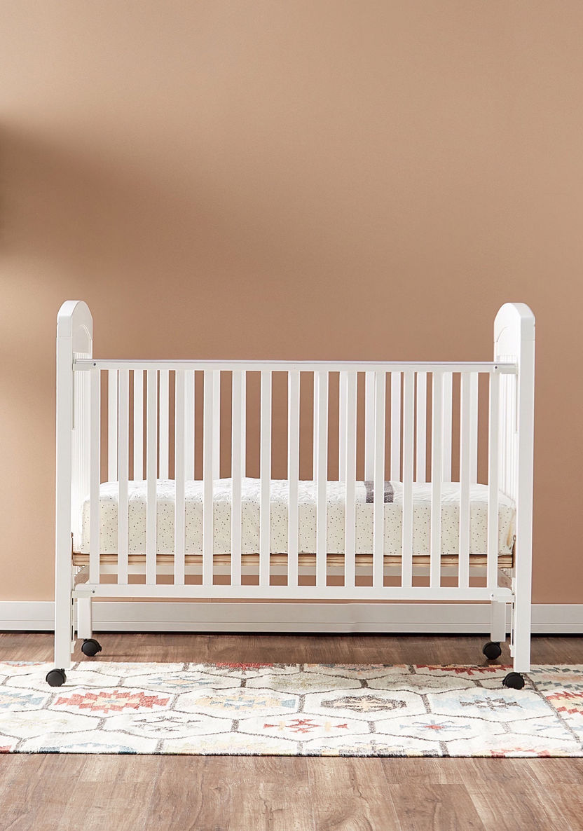Juniors Magaret Wooden Adjustable Height Crib-Baby Cribs-image-3