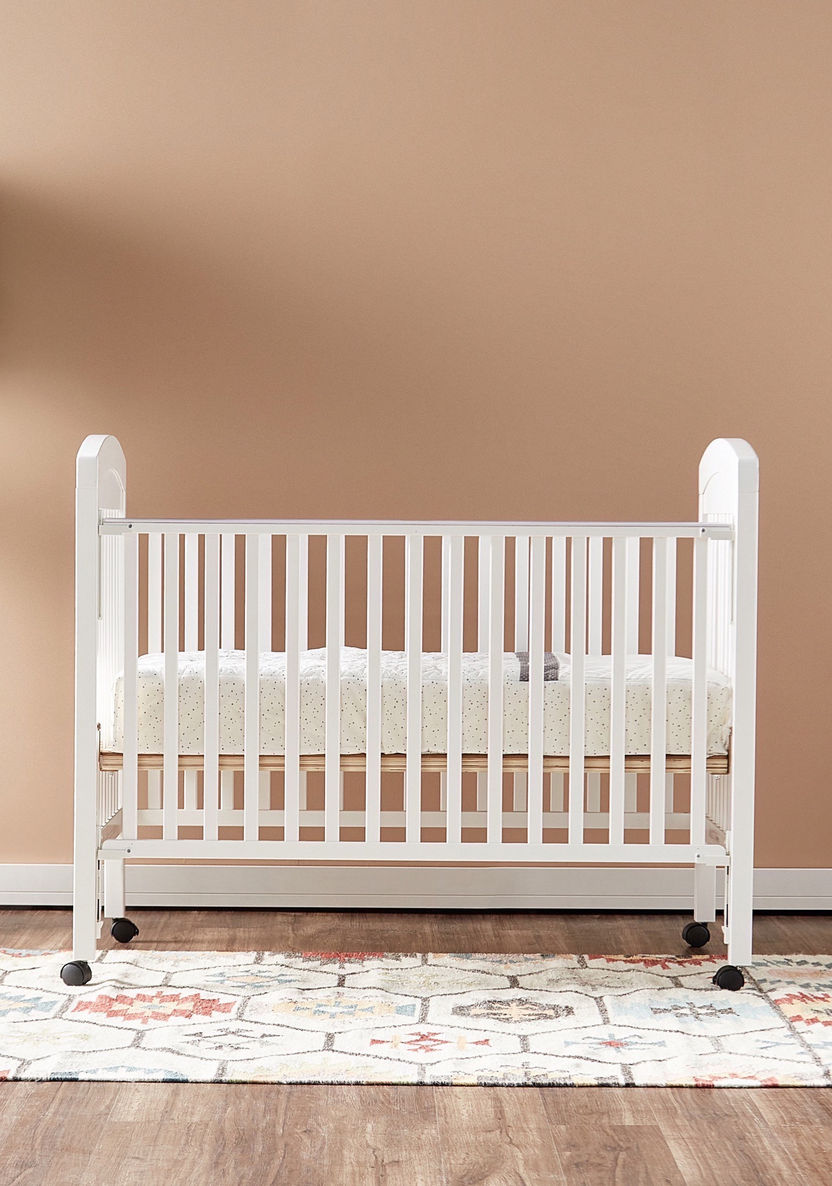 Juniors Magaret Wooden Adjustable Height Crib-Baby Cribs-image-4
