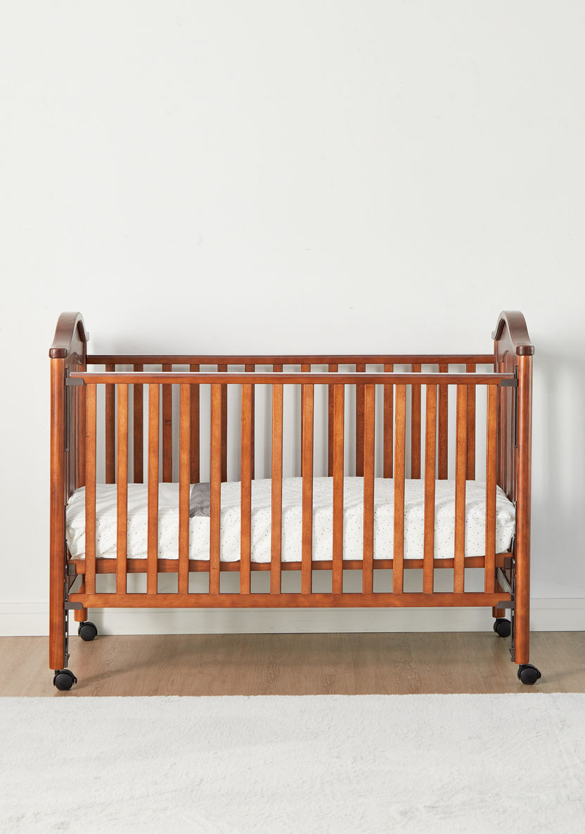 Juniors Arthur Wooden Baby Crib-Baby Cribs-image-1