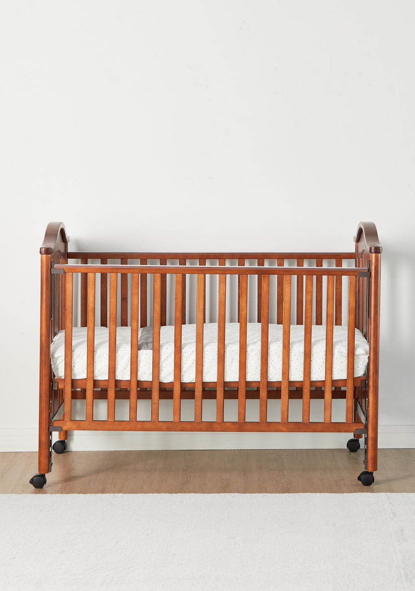 Juniors Arthur Wooden Baby Crib-Baby Cribs-image-2