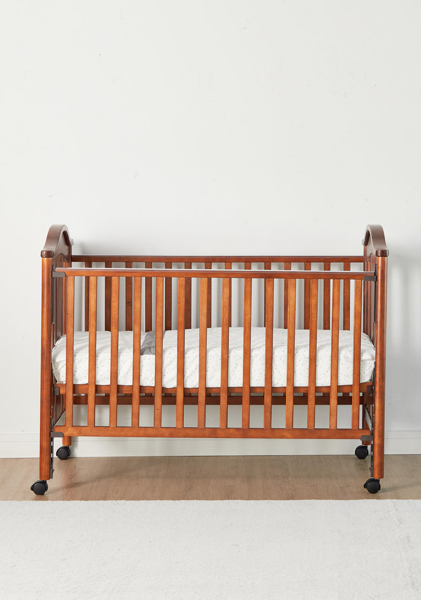 Juniors Arthur Wooden Baby Crib-Baby Cribs-image-3