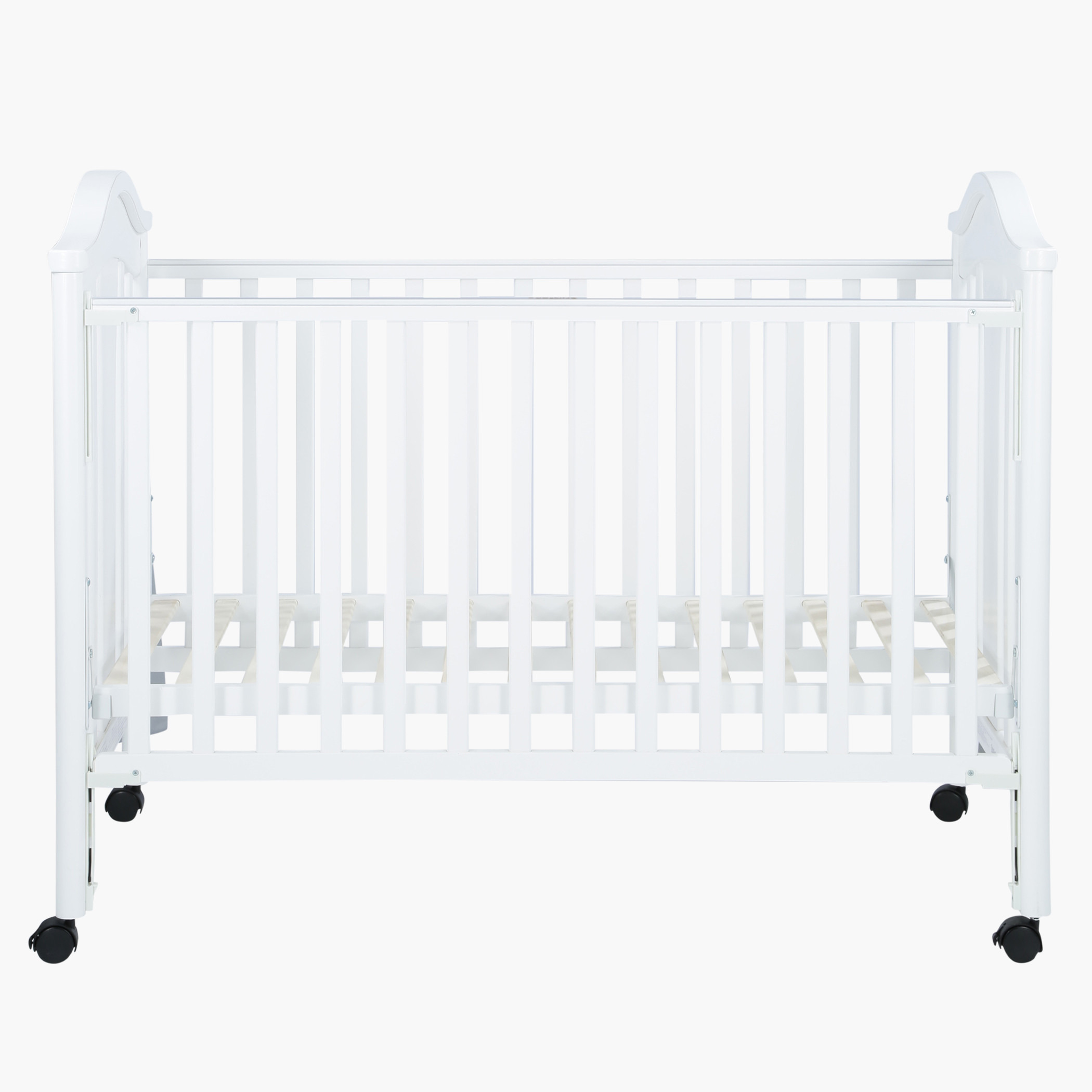 Juniors Arthur Wooden Crib with Three Adjustable Heights- White (Up to 3 years)-baby-nursery-furniture-cribsandbeds-babycribs-image-2
