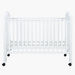 Juniors Arthur Wooden Crib with Three Adjustable Heights- White (Up to 3 years)-Baby Cribs-thumbnail-1