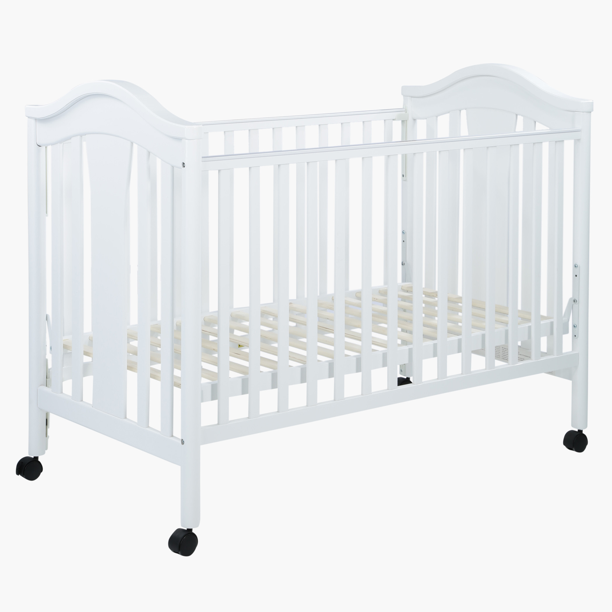 Juniors Arthur Wooden Crib with Three Adjustable Heights- White (Up to 3 years)-baby-nursery-furniture-cribsandbeds-babycribs-image-4