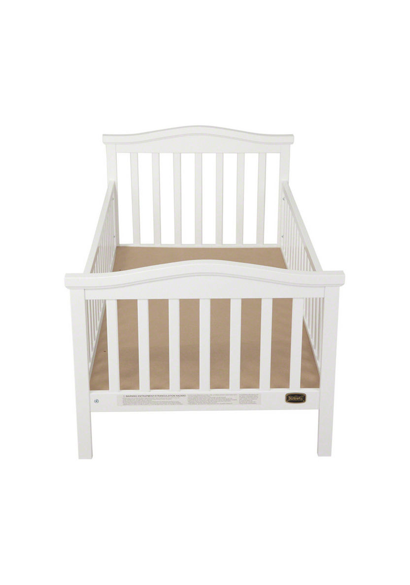 Juniors Venetian Toddler Bed - White-Baby Beds-image-0