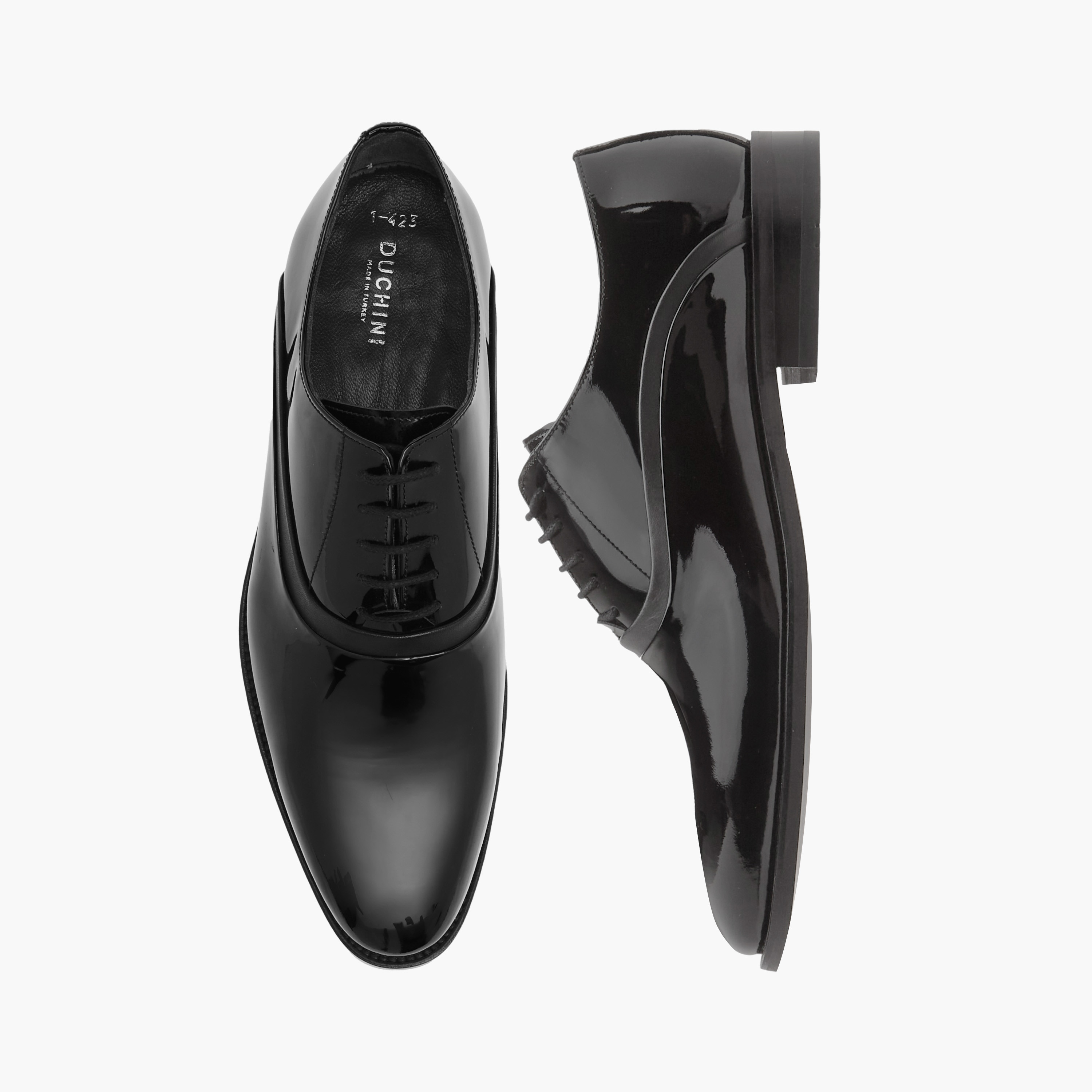 حذاء أوكسفورد جلد طبيعي برباط للرجال من دوكيني-men-shoes-formalshoes-image-1