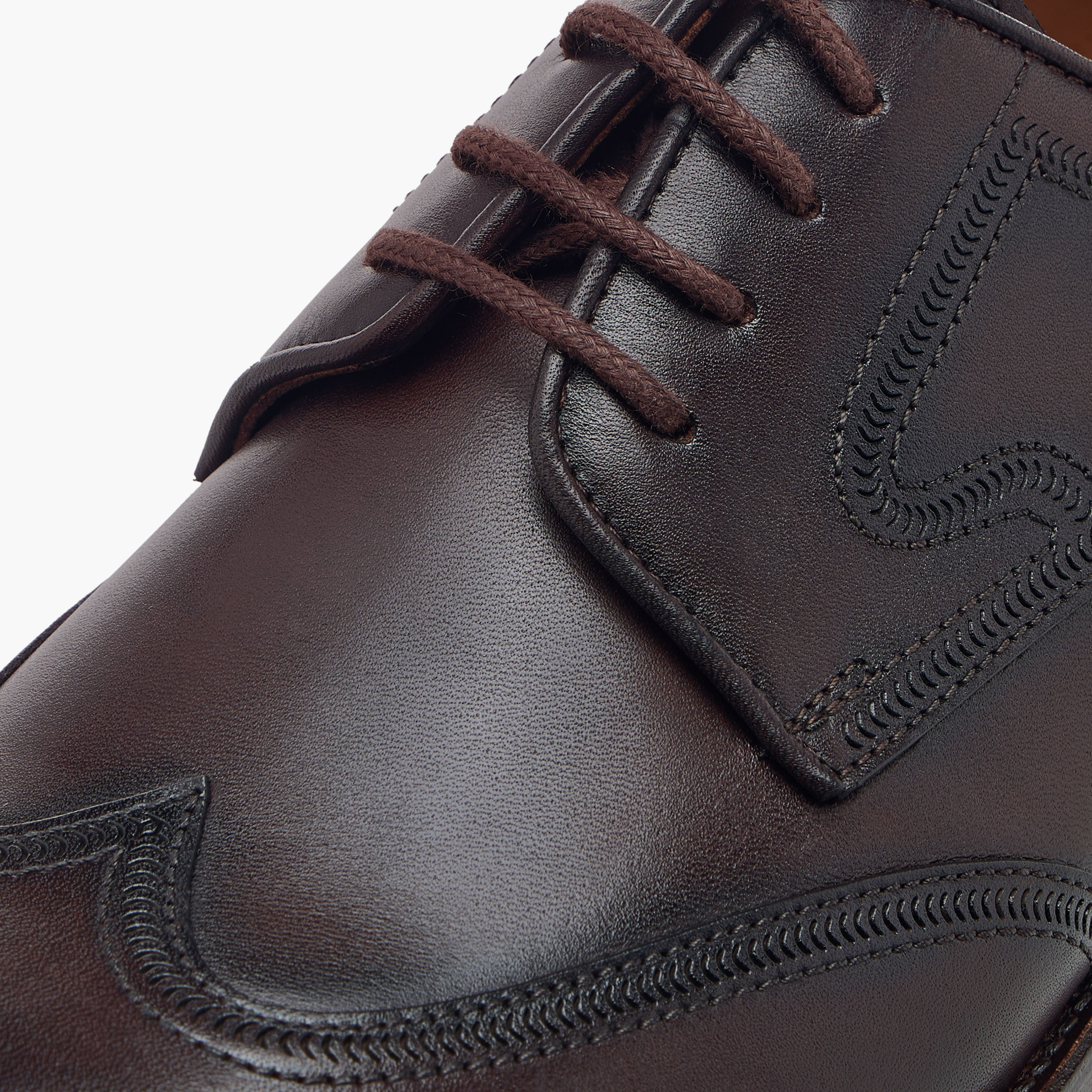 Duchini Men Genuine Leather Lace-Up Derby Shoes-men-shoes-formalshoes-image-4