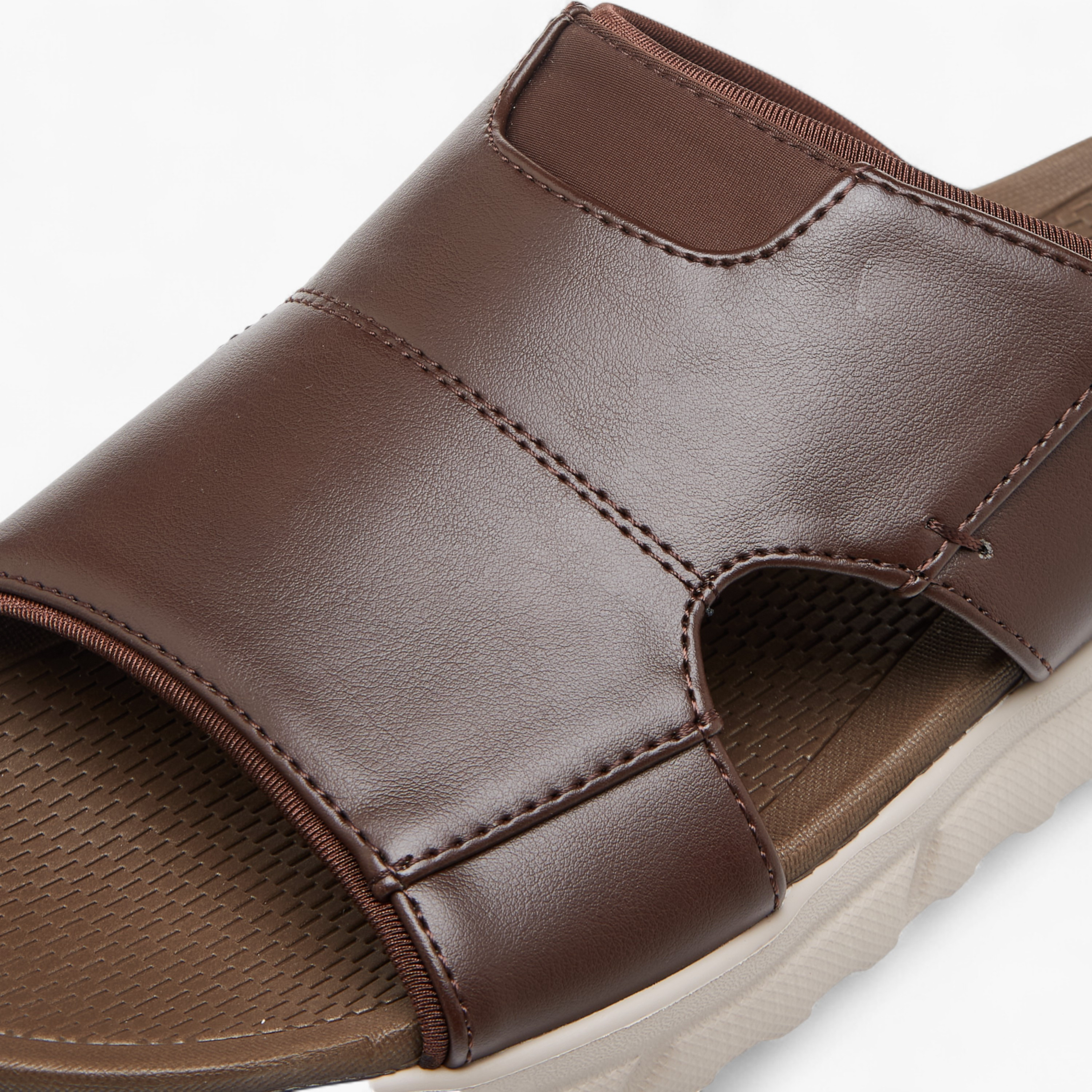 Le Confort Solid Slip-On Comfort Sandals-men-shoes-sandals-image-4