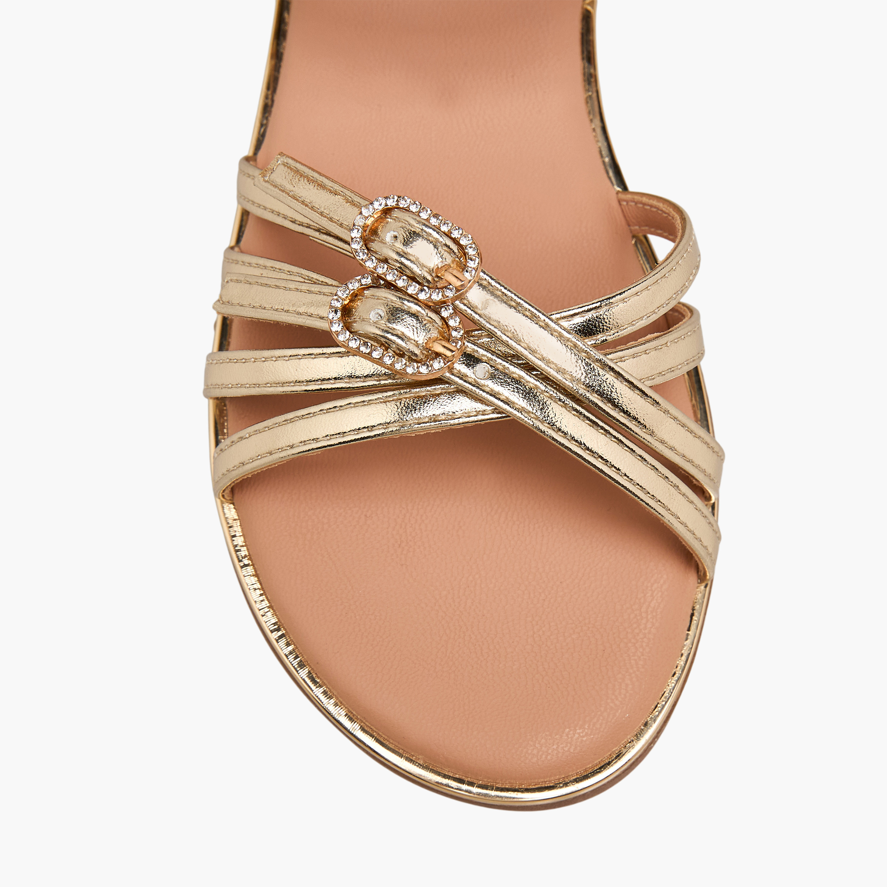 صندل بتفاصيل حزام مزين للبنات من فلورا بيلا-girls-shoes-sandals-image-11
