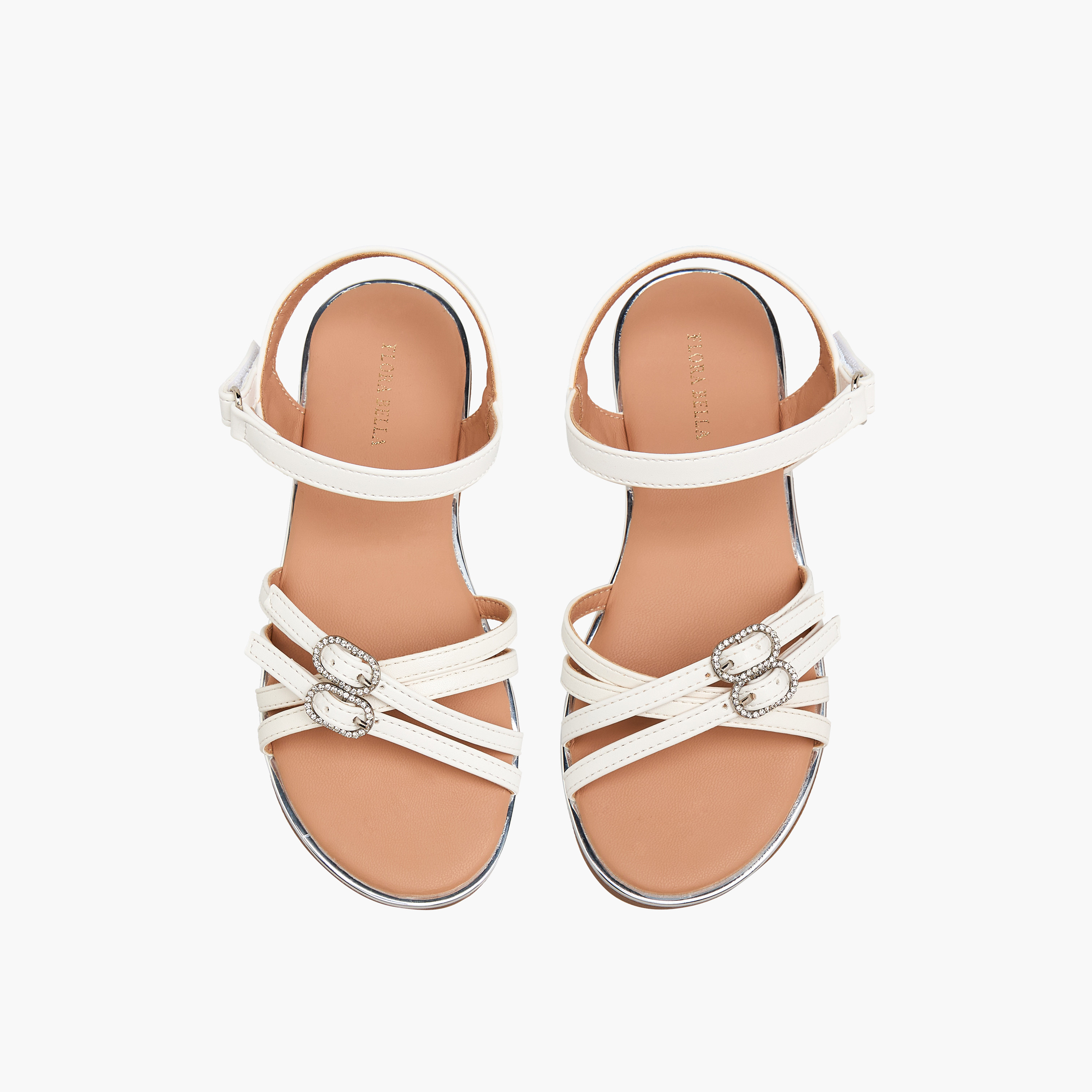 صندل بتفاصيل حزام مزين للبنات من فلورا بيلا-girls-shoes-sandals-image-5