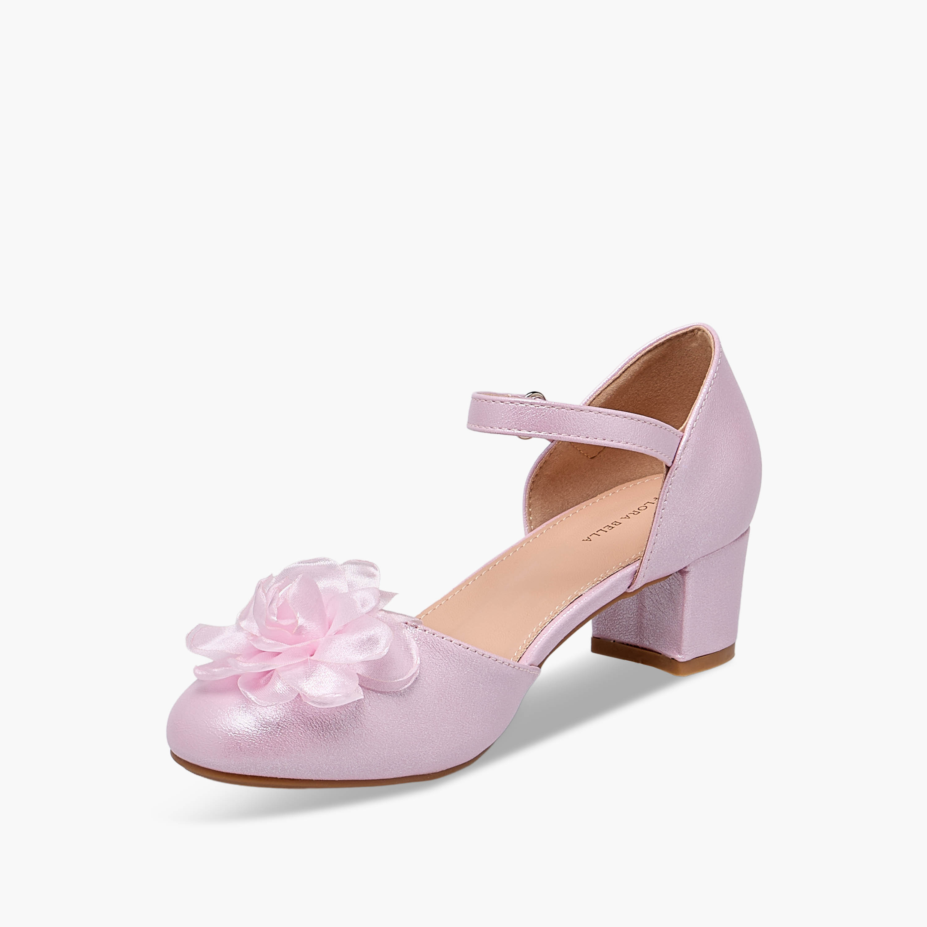 Flora Bella Girls Block Heel Ballerina Shoes-girls-shoes-sandals-image-4