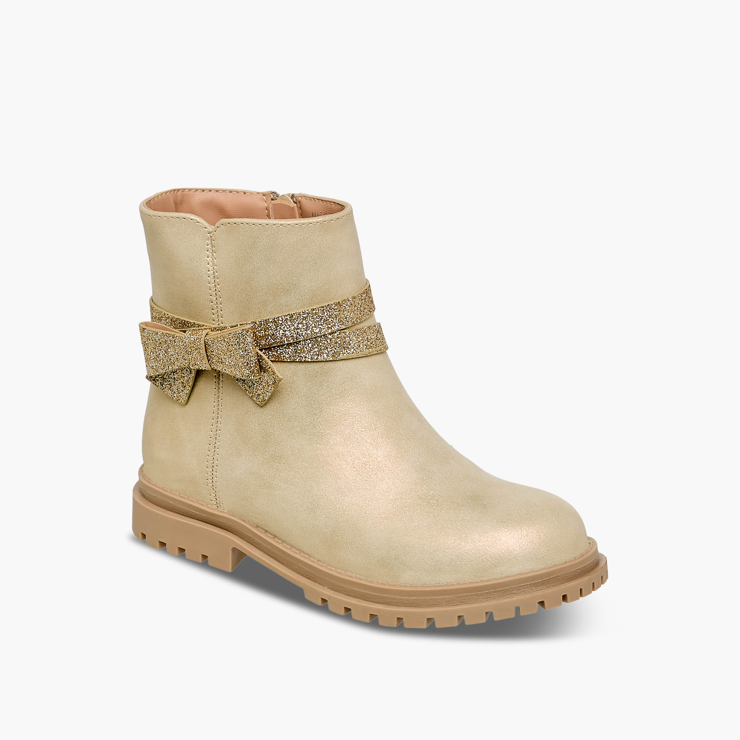 بوت مزين بقصّة عالية للبنات من سيليست-girls-shoes-boots-image-2