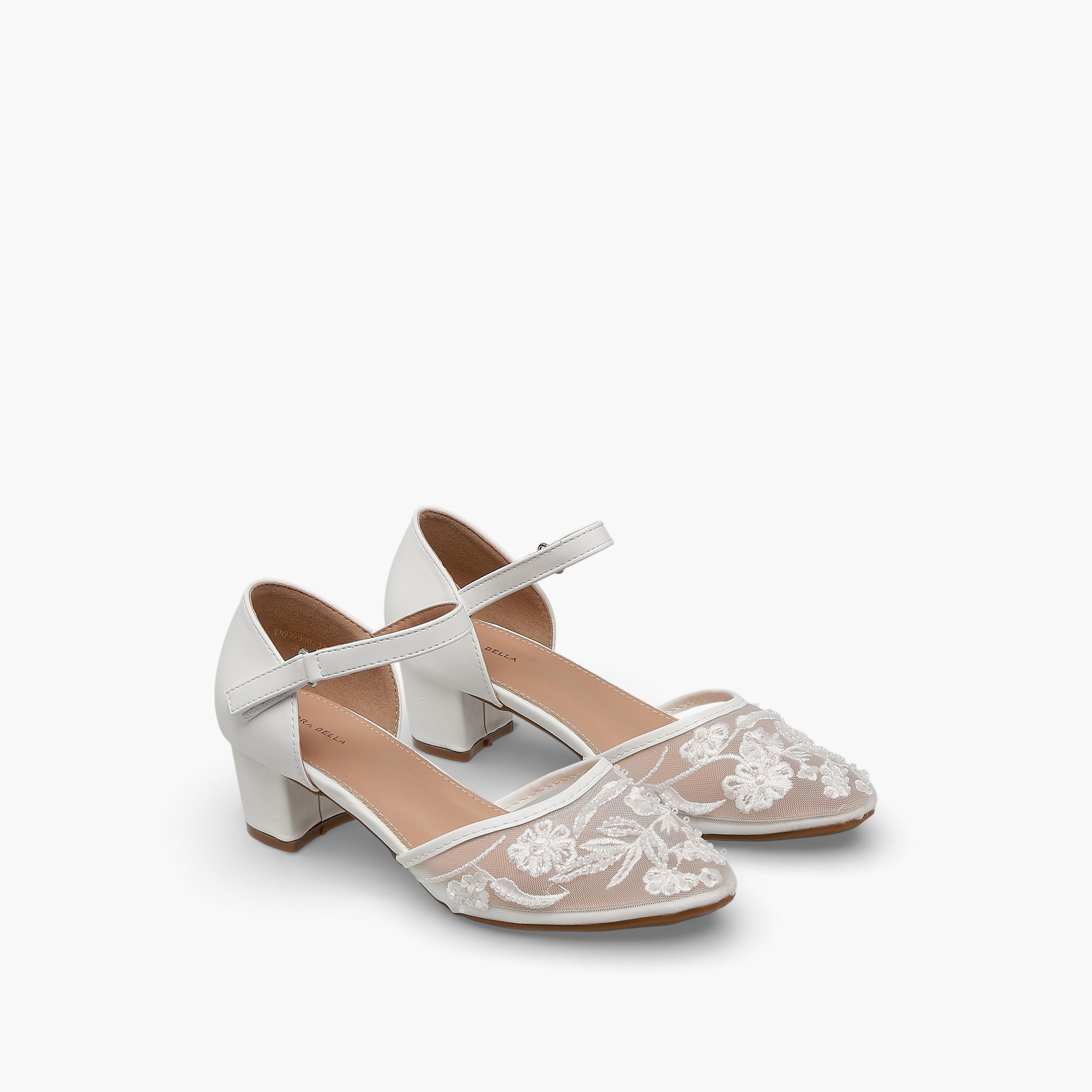 Flora Bella Girls Block Heel Ballerina Shoes-girls-shoes-maryjanes-image-1