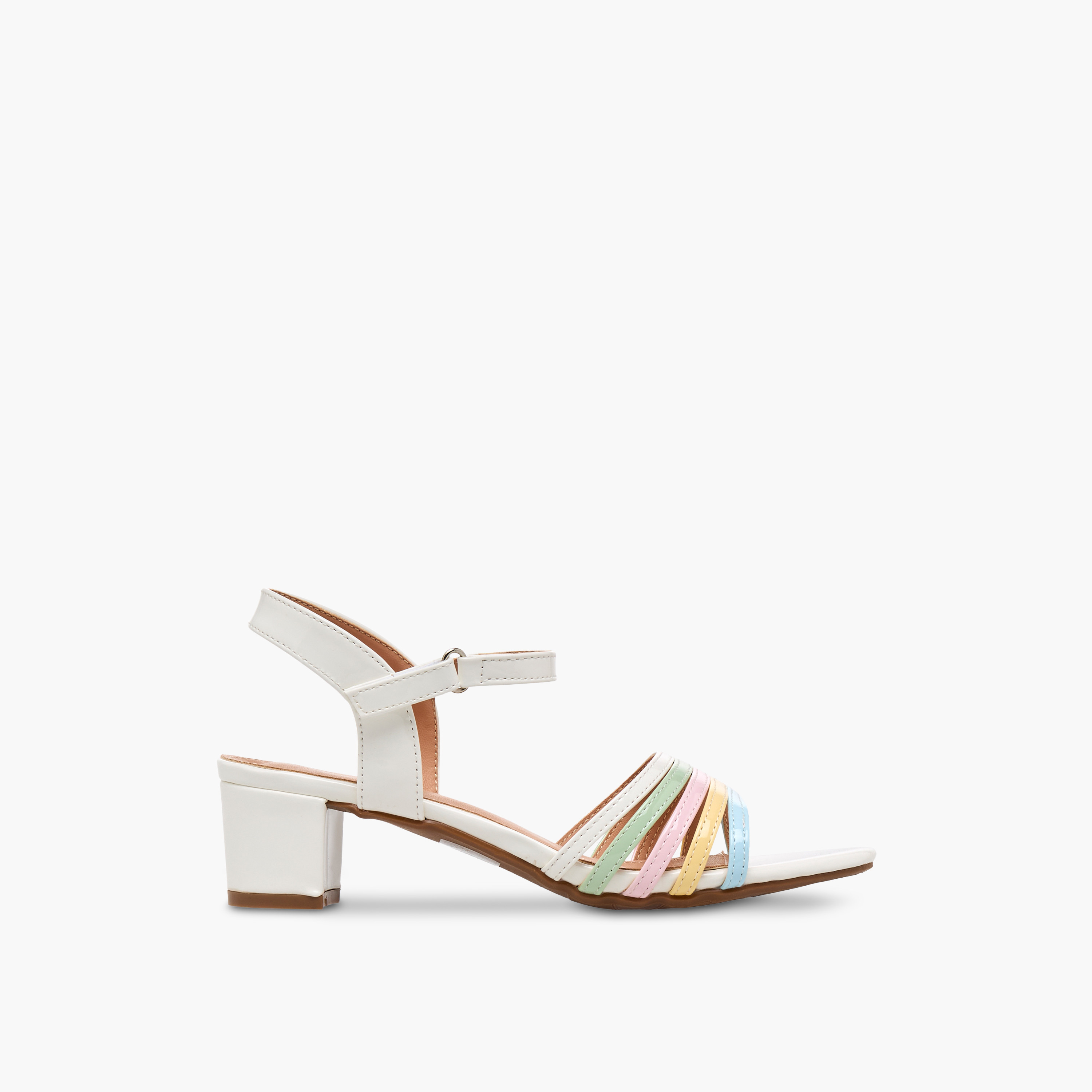 صندل بكعب بلوك وحزام رفيع للبنات من فلورا بيلا-girls-shoes-sandals-image-3