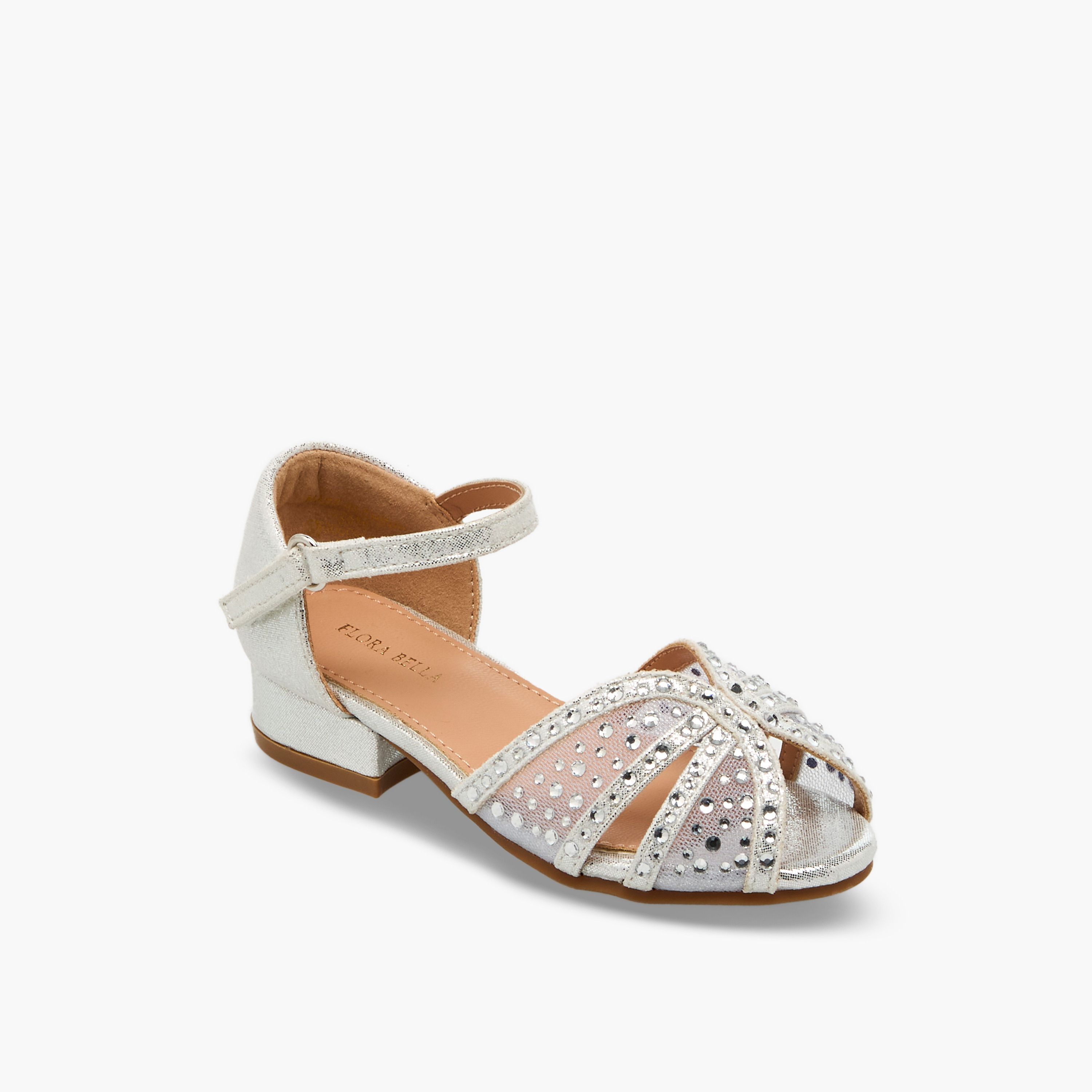صندل مزين بكعب سميك للبنات من فلورا بيلا-girls-shoes-sandals-image-7