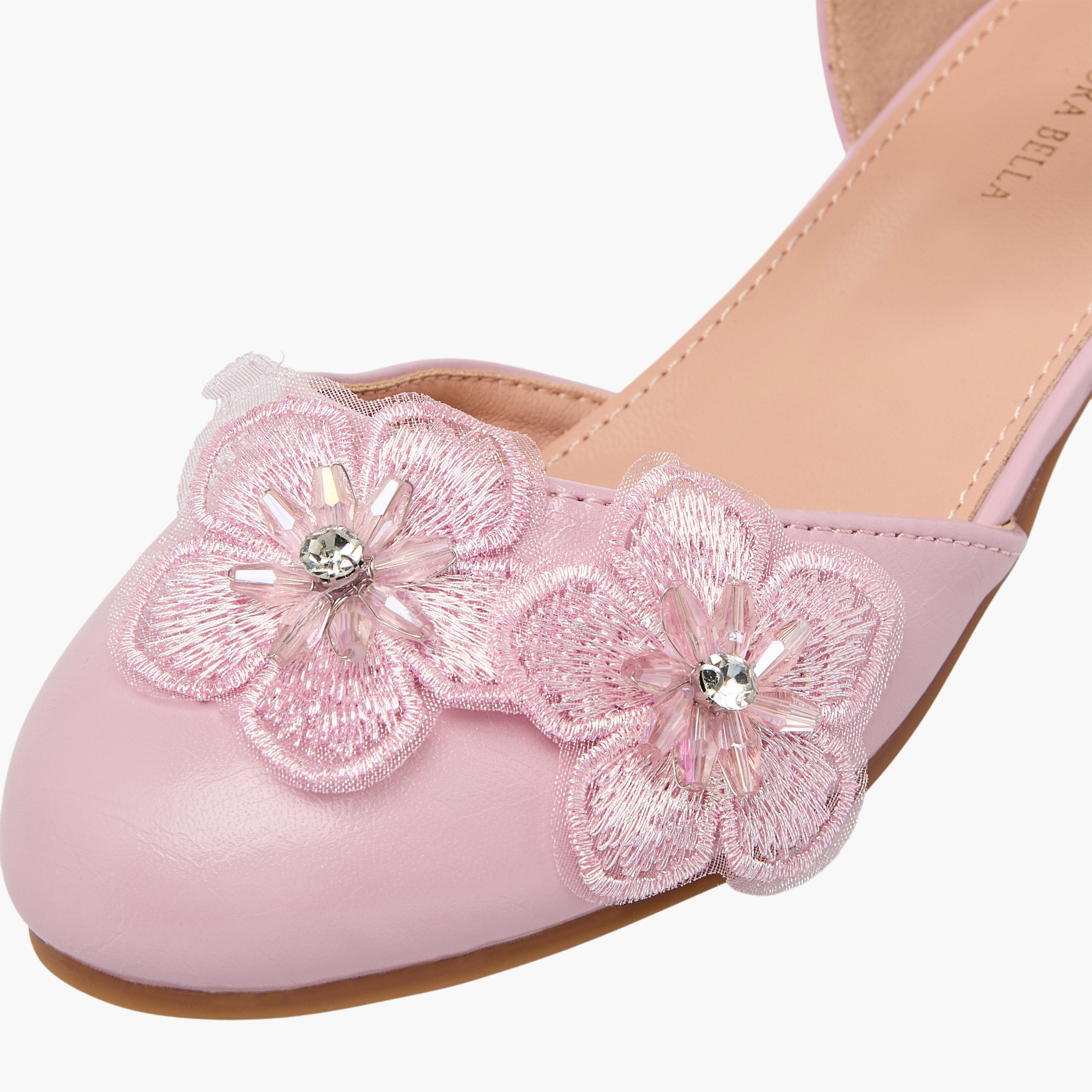 حذاء باليرينا بكعب بلوك للبنات من فلورا بيلا-girls-shoes-ballerinas-image-15