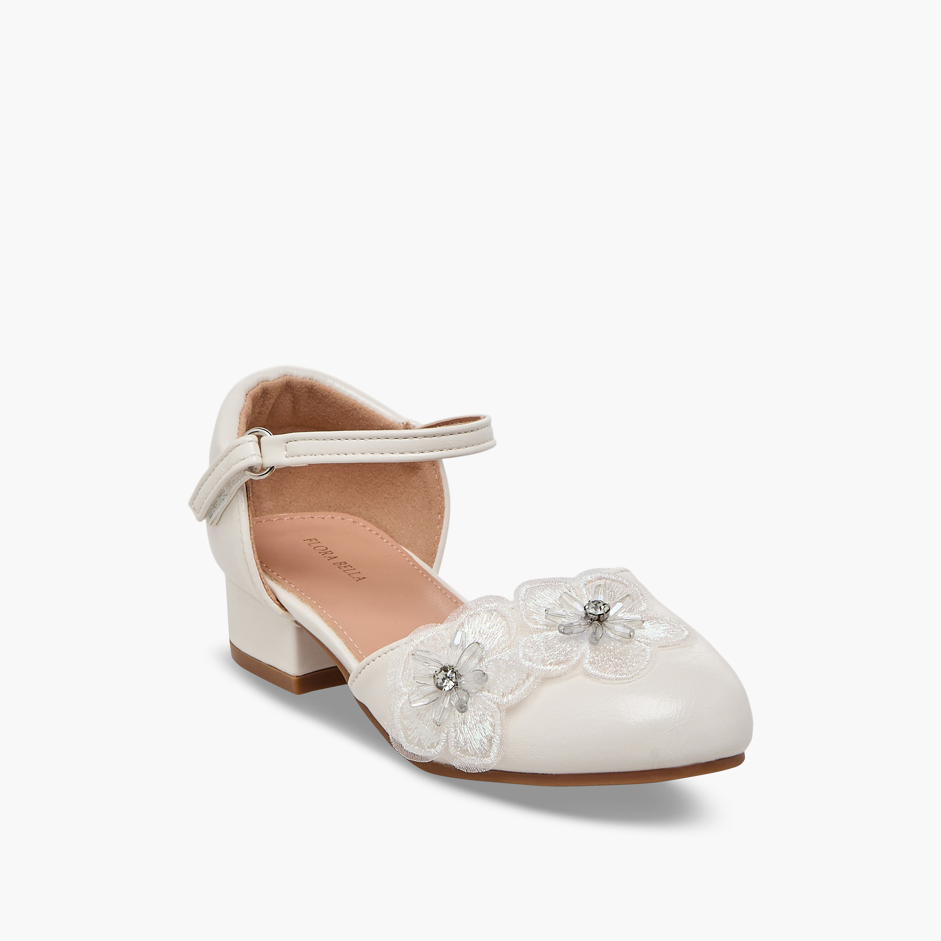 حذاء باليرينا بكعب بلوك للبنات من فلورا بيلا-girls-shoes-ballerinas-image-2
