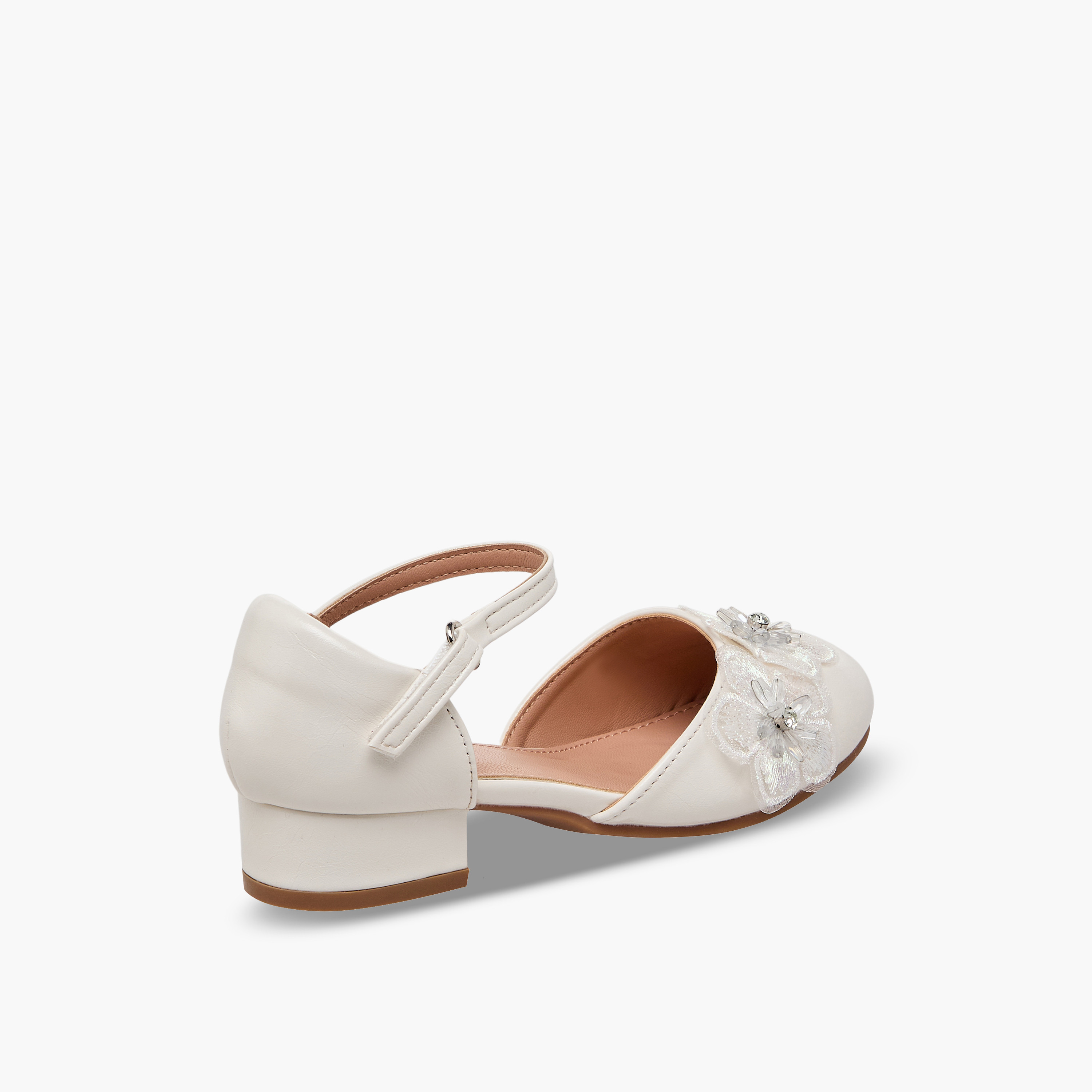 حذاء باليرينا بكعب بلوك للبنات من فلورا بيلا-girls-shoes-ballerinas-image-6
