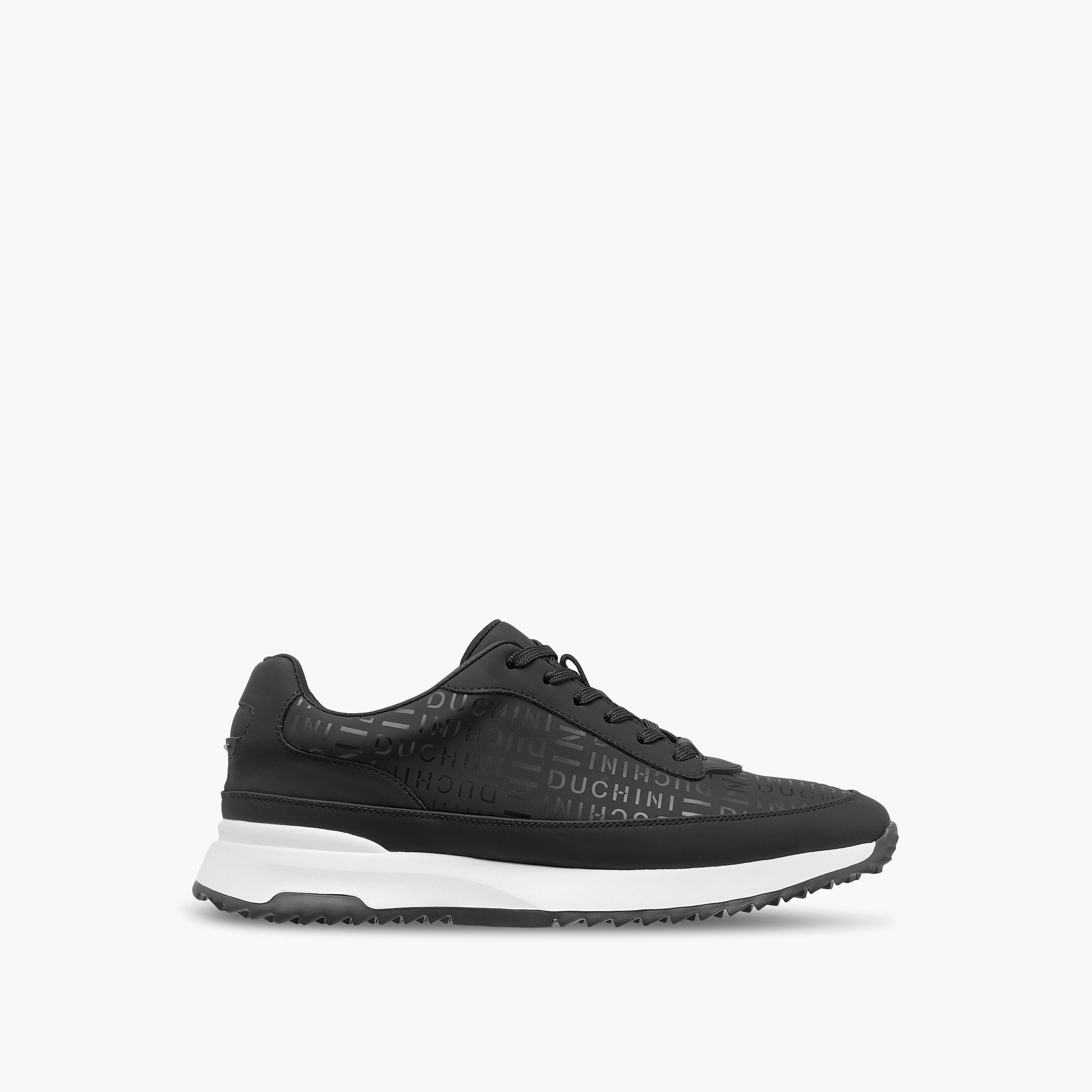 Duchini Men Genuine Leather Lace-Up Sneakers-men-shoes-sneakers-image-3
