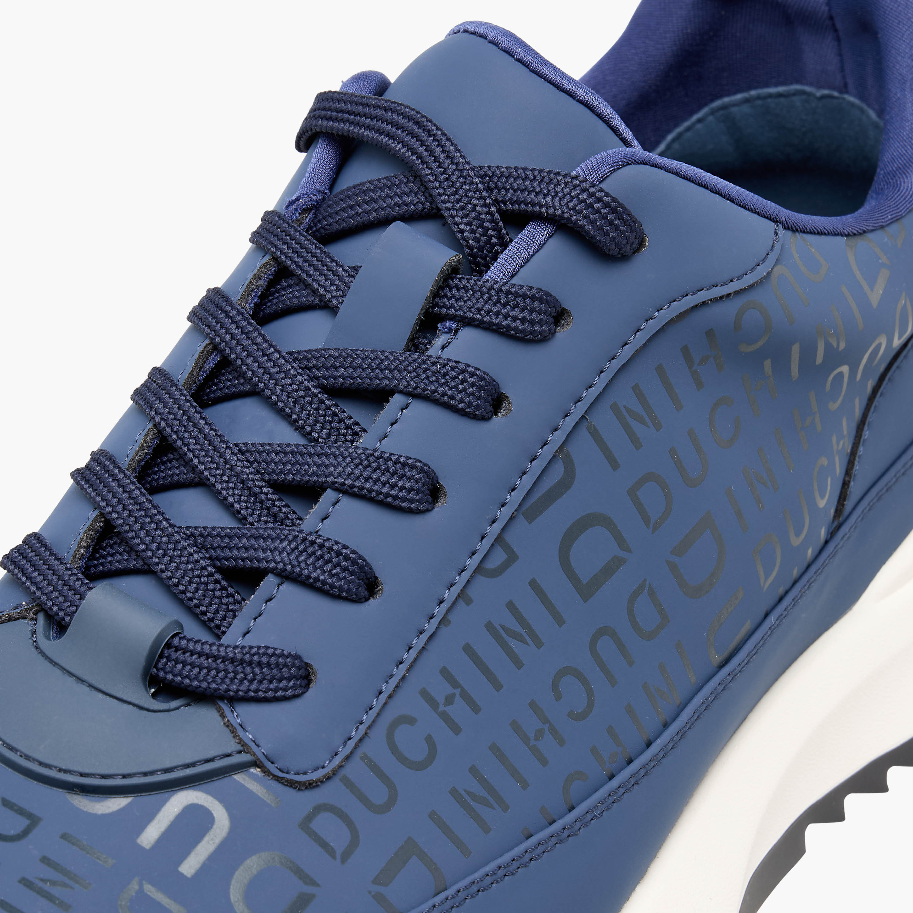 Duchini Men Genuine Leather Lace-Up Sneakers-men-shoes-sneakers-image-4