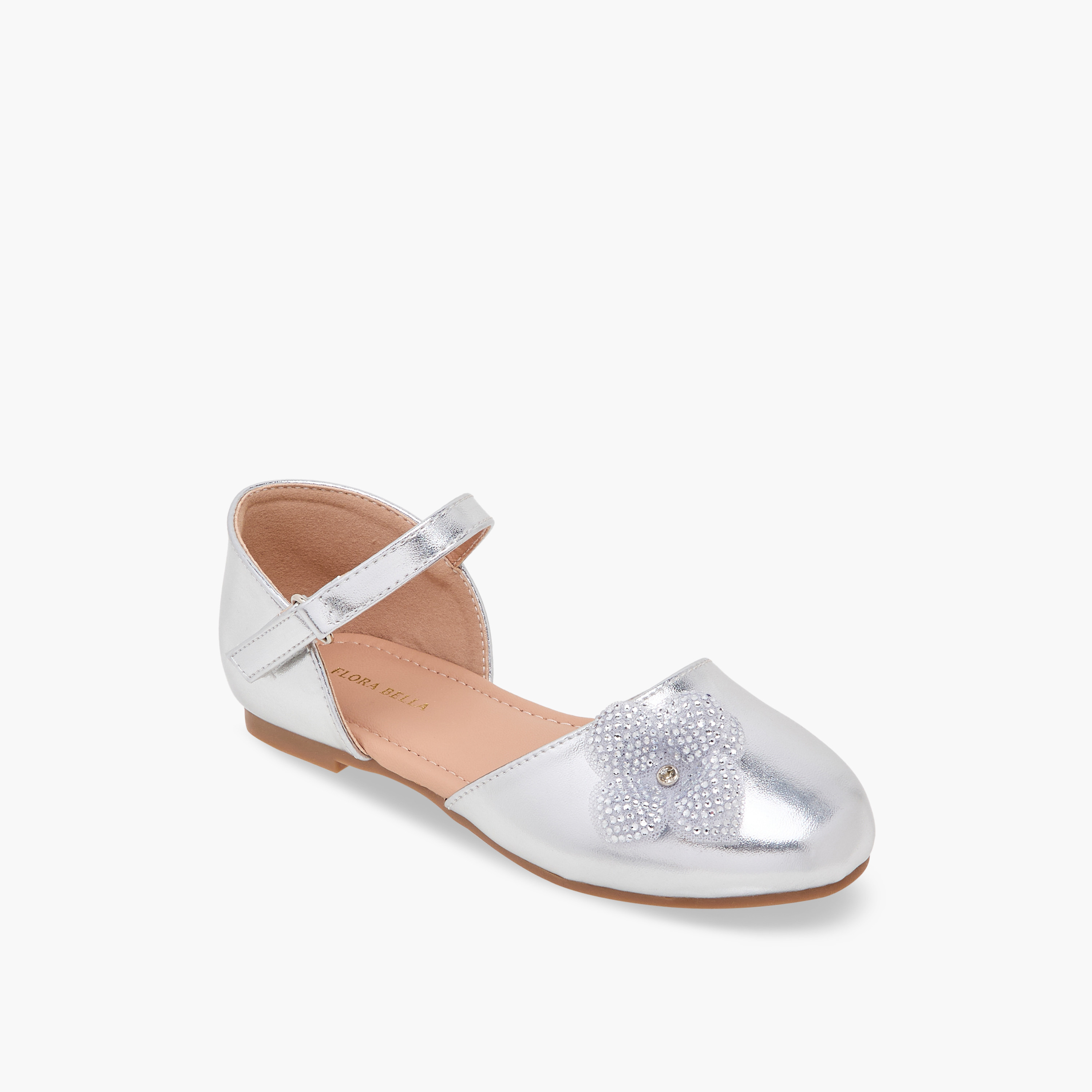 حذاء باليرينا مزين للبنات من فلورا بيلا-girls-shoes-sandals-image-7