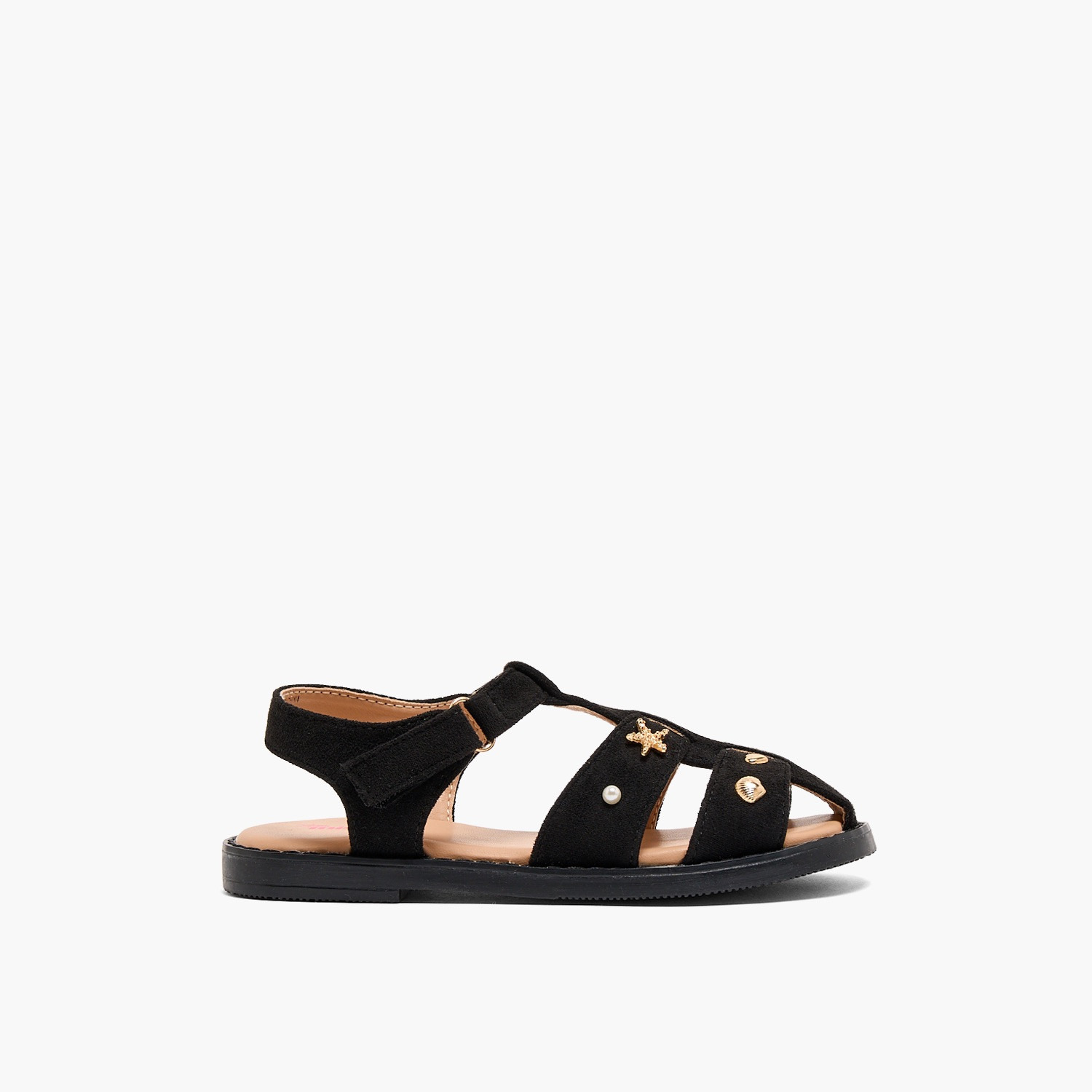 صندل مزين للبنات من ليتل ميسي-girls-shoes-sandals-image-2