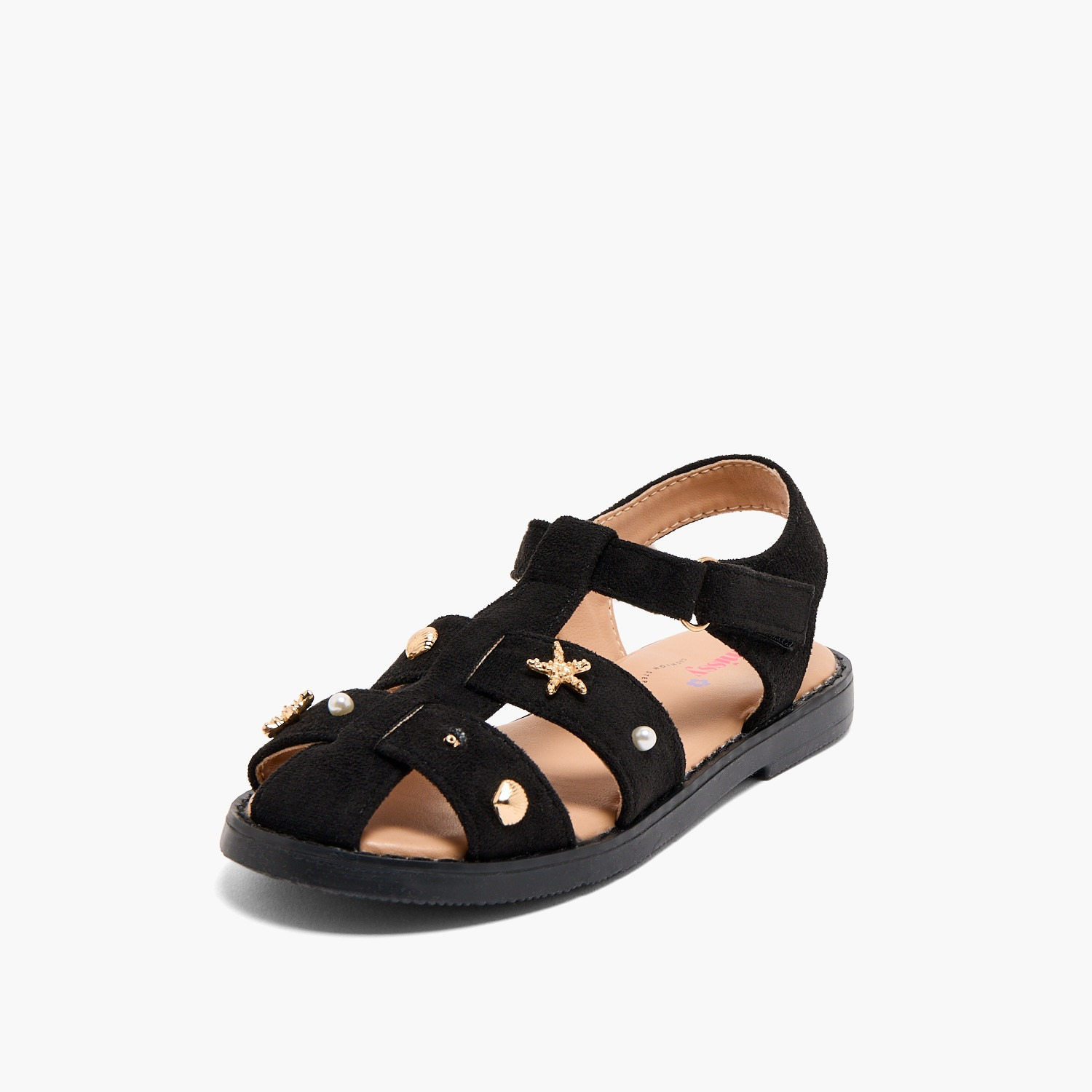 صندل مزين للبنات من ليتل ميسي-girls-shoes-sandals-image-3