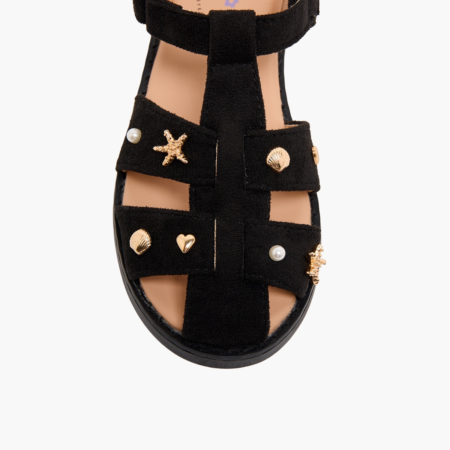 صندل مزين للبنات من ليتل ميسي-girls-shoes-sandals-image-6