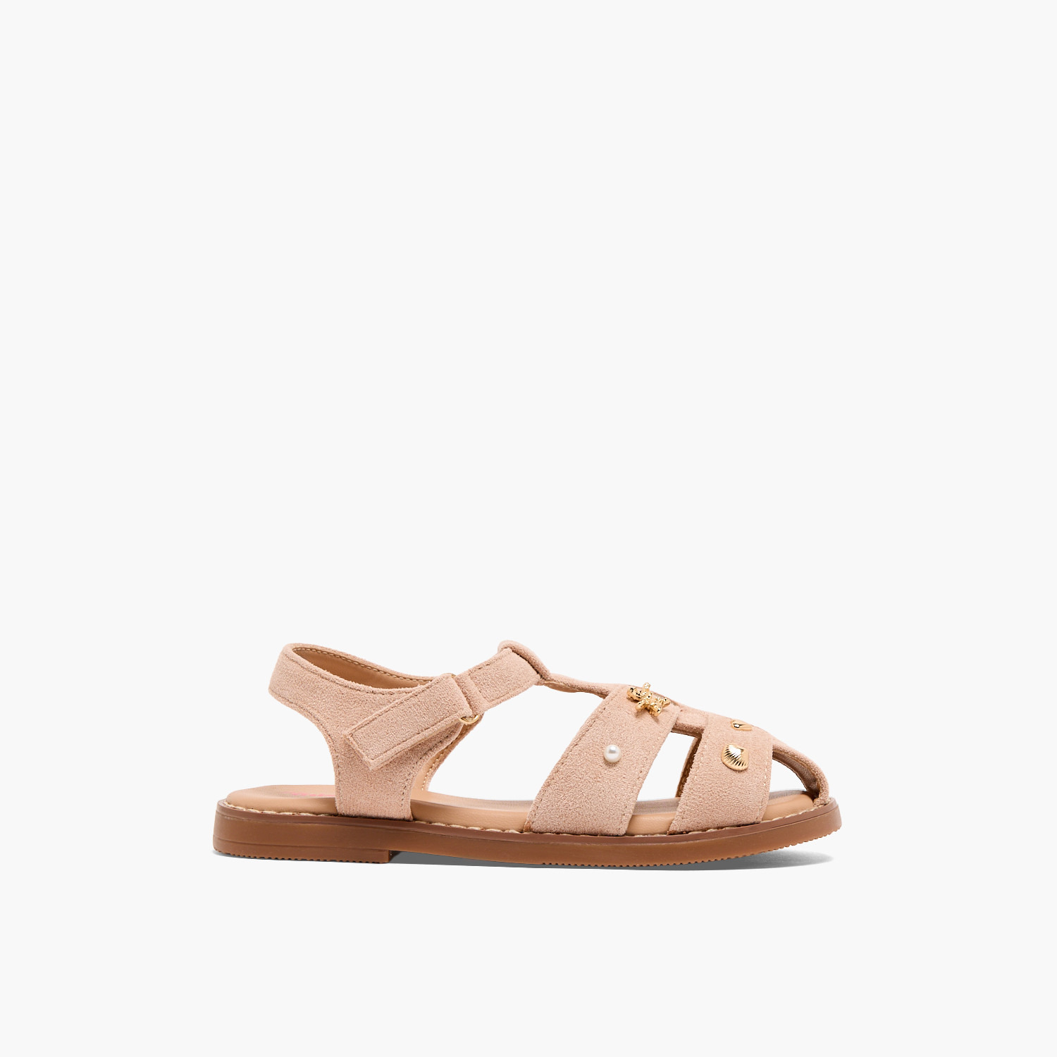 صندل مزين للبنات من ليتل ميسي-girls-shoes-sandals-image-2