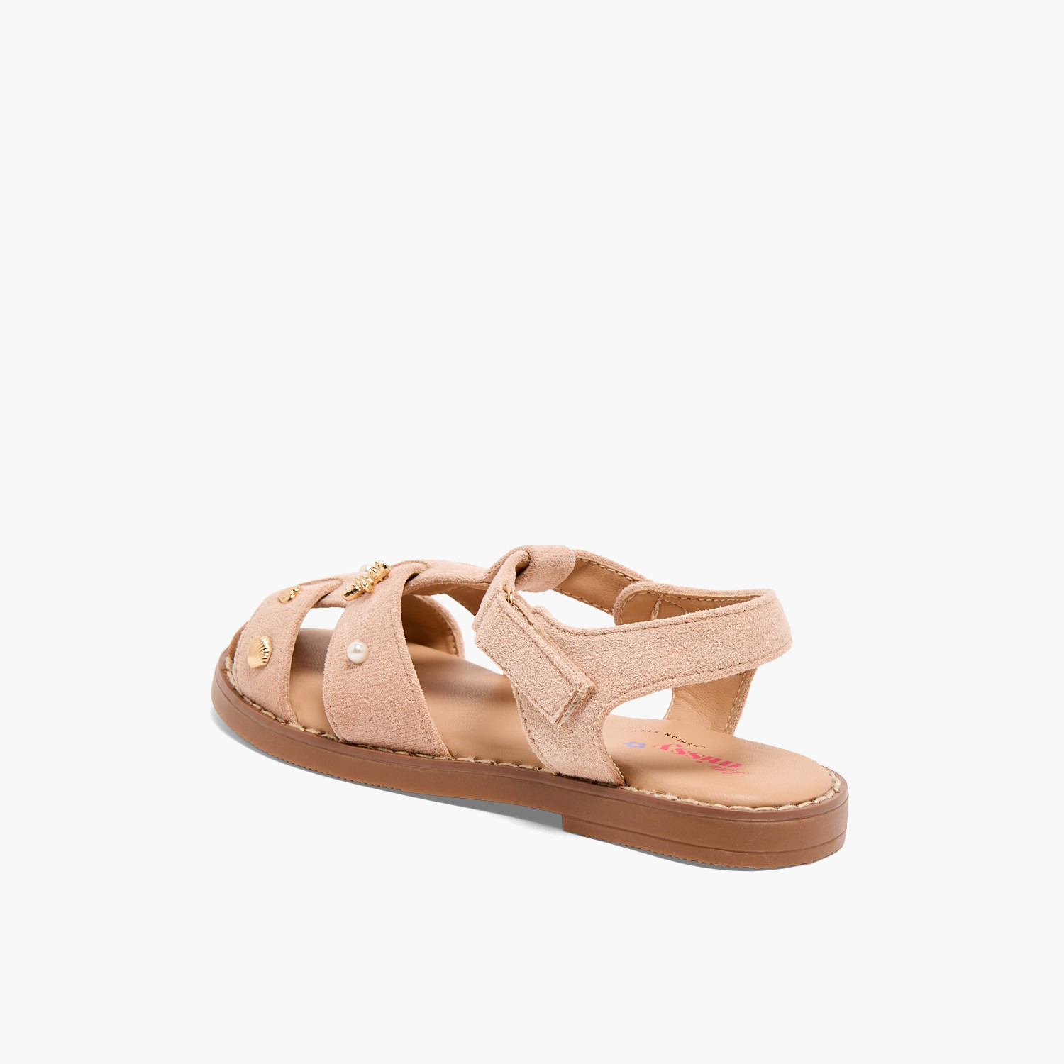 صندل مزين للبنات من ليتل ميسي-girls-shoes-sandals-image-4
