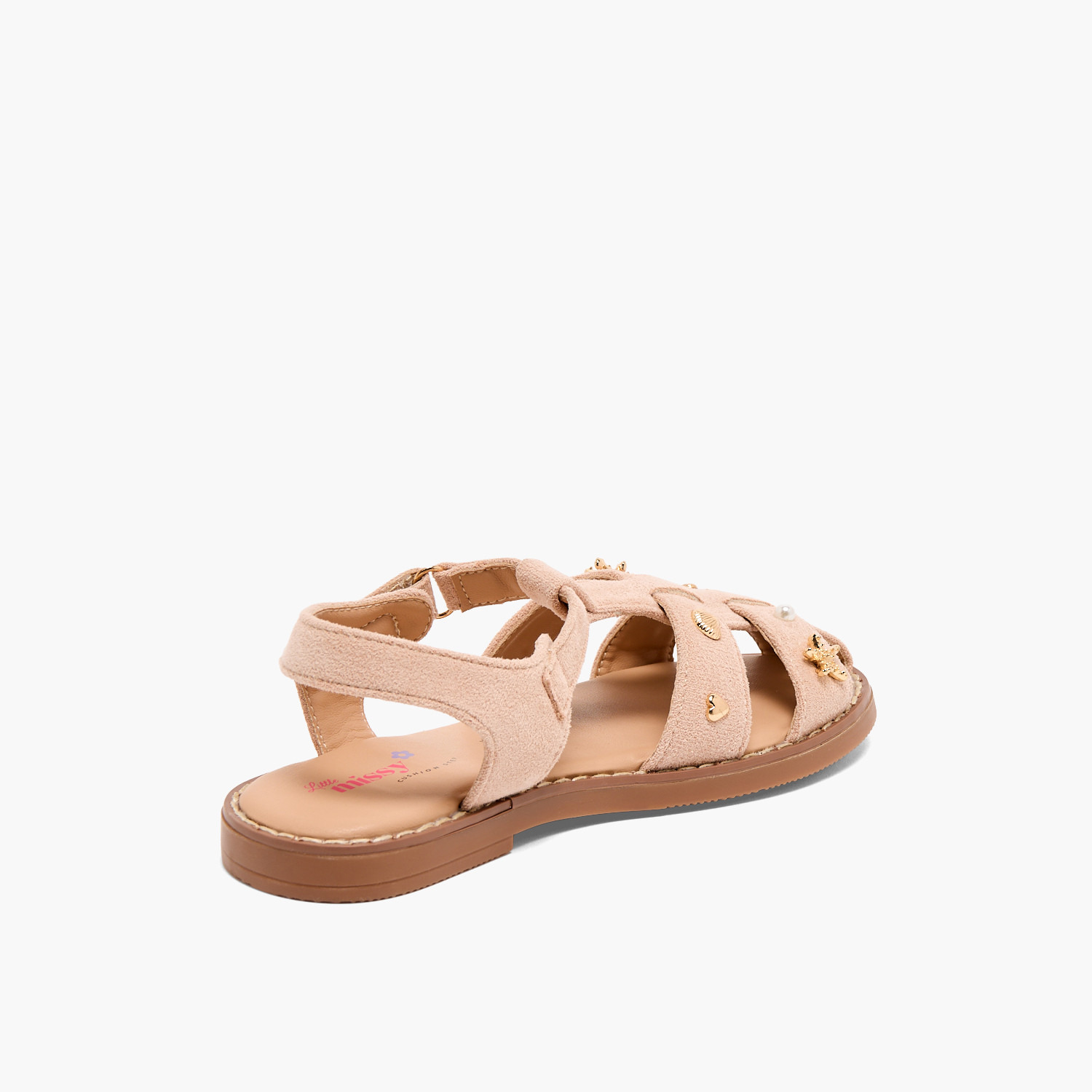 صندل مزين للبنات من ليتل ميسي-girls-shoes-sandals-image-5