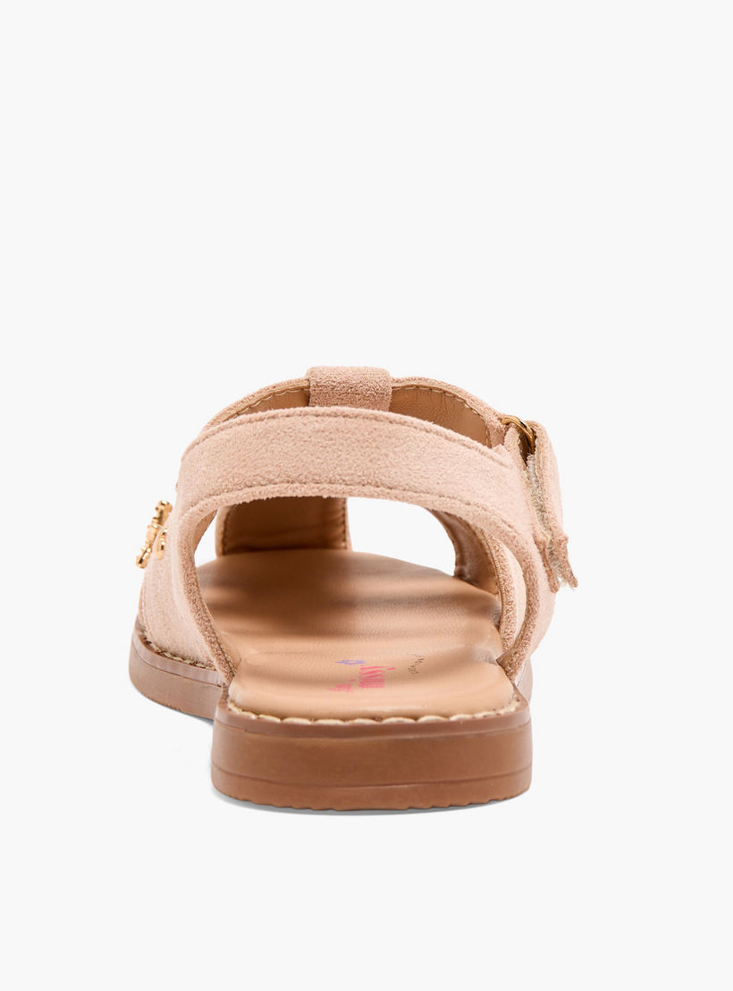 صندل مزين للبنات من ليتل ميسي-girls-shoes-sandals-image-7