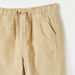 Juniors Solid Corduroy Pants with Drawstring Closure-Pants-thumbnail-1