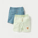 Juniors Printed Shorts with Elasticised Waistband - Set of 2-Shorts-thumbnailMobile-0