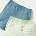 Juniors Printed Shorts with Elasticised Waistband - Set of 2-Shorts-thumbnailMobile-3
