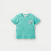 Juniors Printed Dungaree and T-shirt Set-Clothes Sets-thumbnail-1