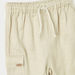 Juniors Solid Pull-On Pants with Drawstring Closure and Pocket-Pants-thumbnail-1