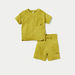 Juniors Textured T-shirt and Shorts Set-Clothes Sets-thumbnail-0