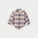 Lee Cooper Checked Shirt with Mandarin Collar and Long Sleeves-Shirts-thumbnailMobile-1