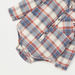 Lee Cooper Checked Shirt with Mandarin Collar and Long Sleeves-Shirts-thumbnail-3
