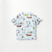 Snoopy Print T-shirt with Short Sleeves and Crew Neck - Set of 2-T Shirts-thumbnailMobile-2