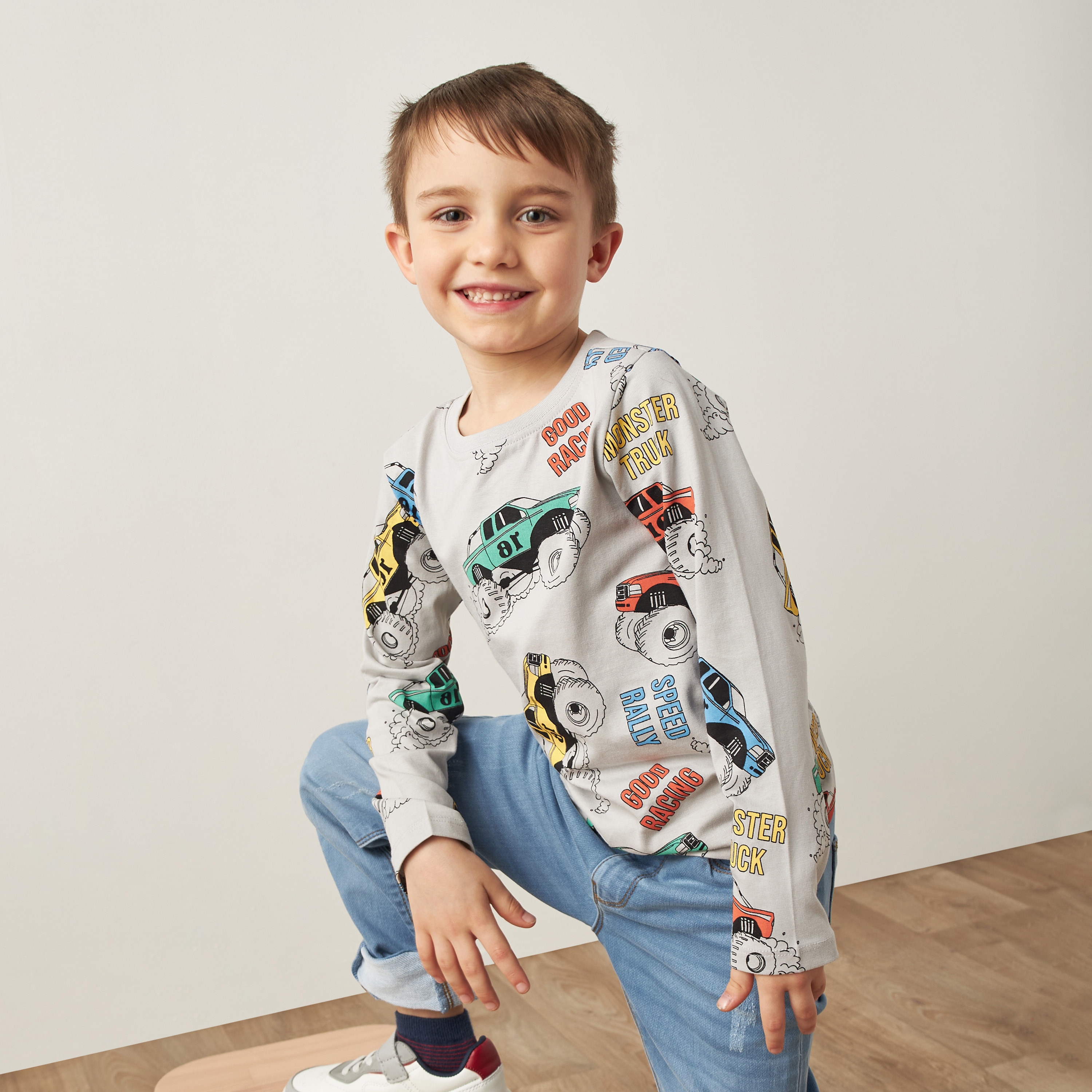 Baby boy long hot sale sleeve t shirts