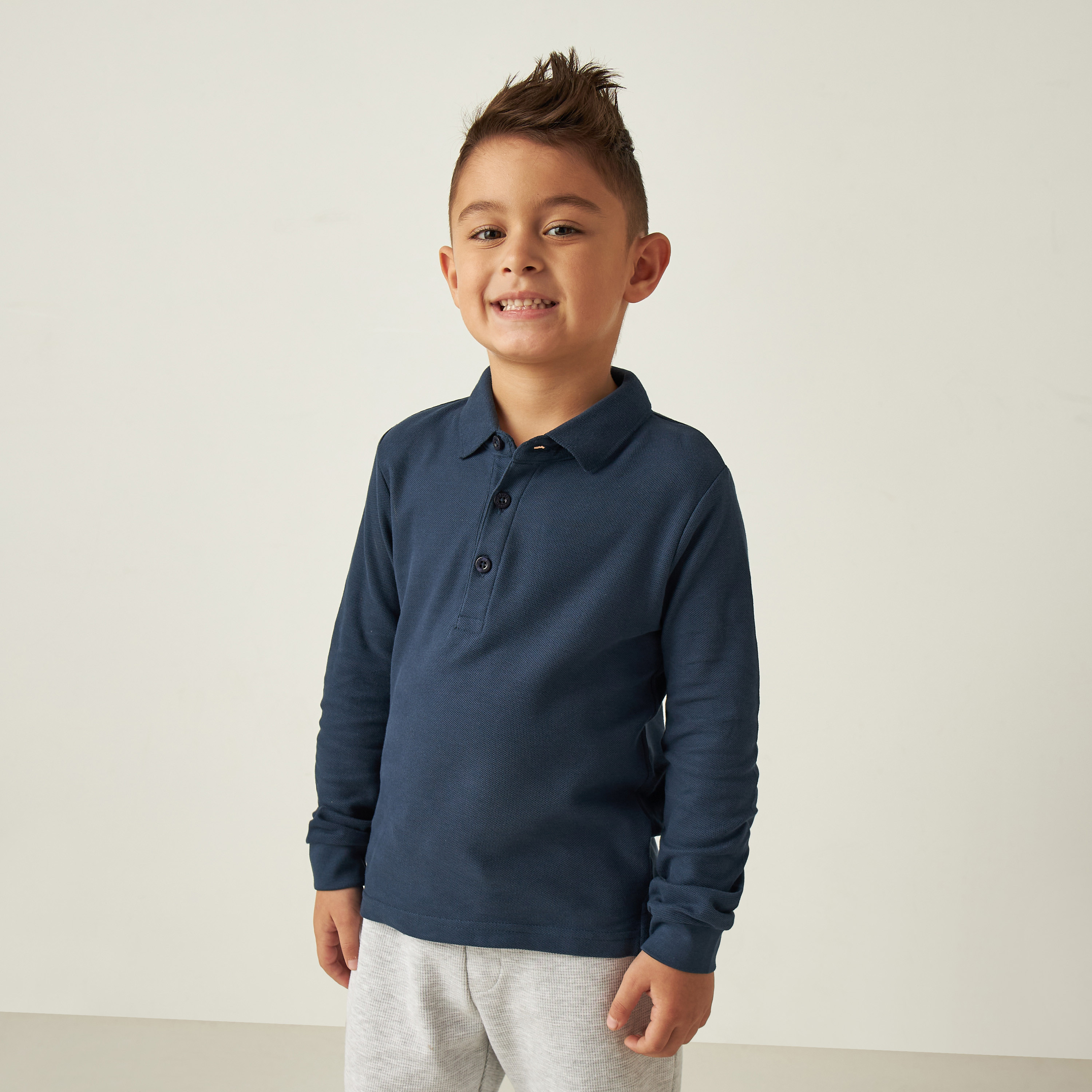 Baby boy hot sale collared shirt